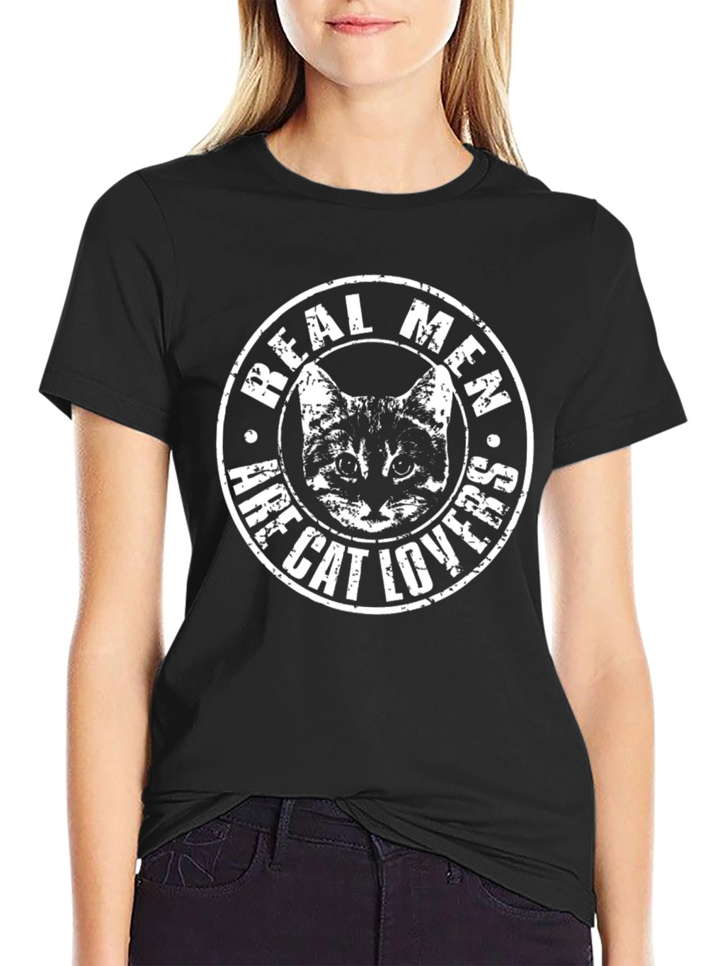 Real Men Are Cat Lovers T-Shirt