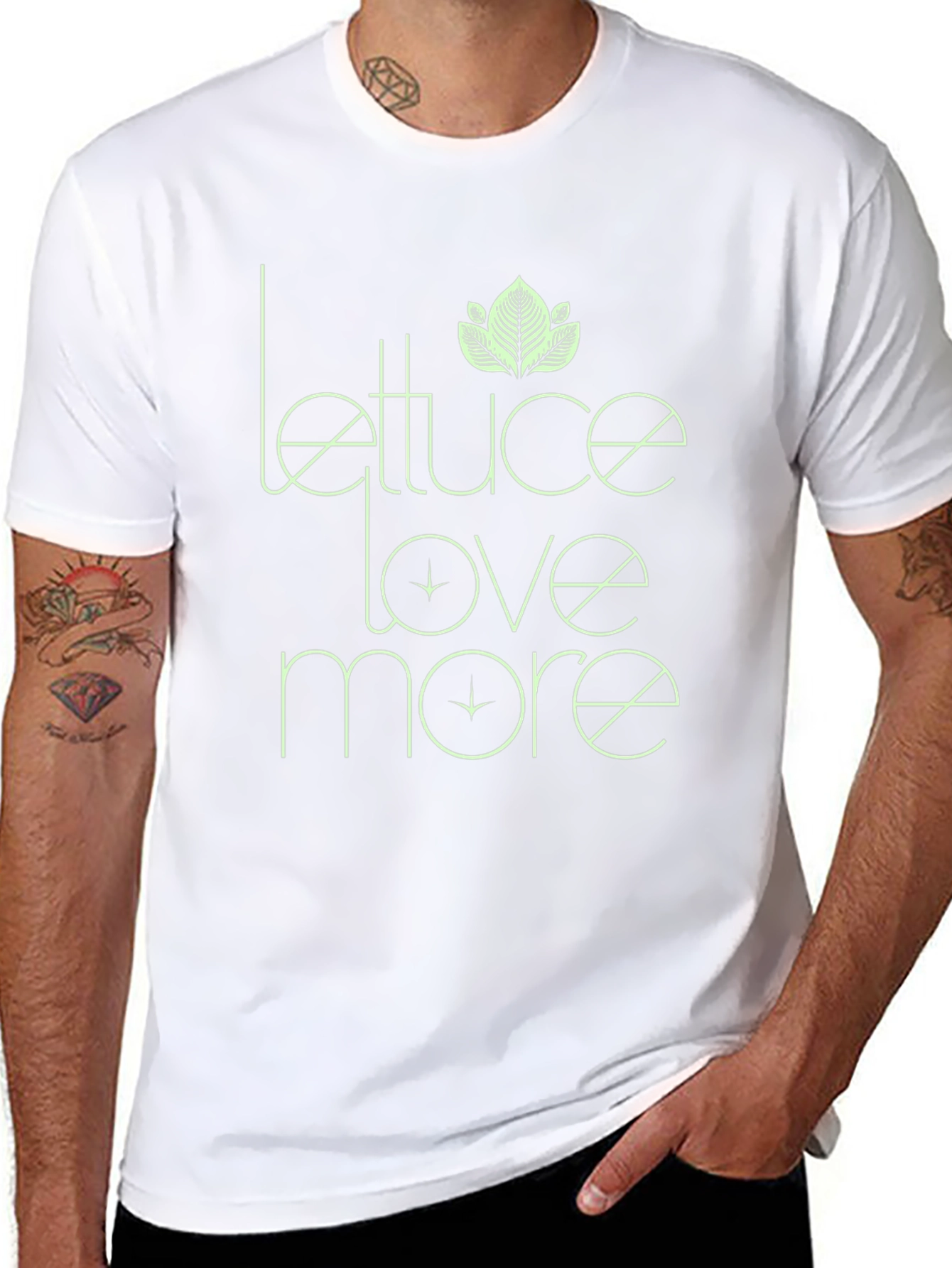 Lettuce Love More Graphic Tee