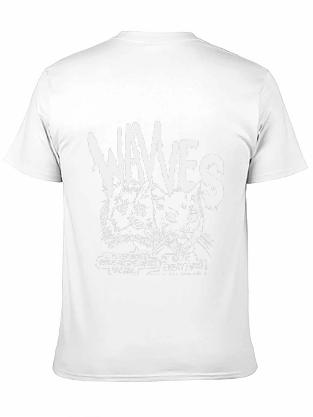 Wavves Cat Graphic T-Shirt