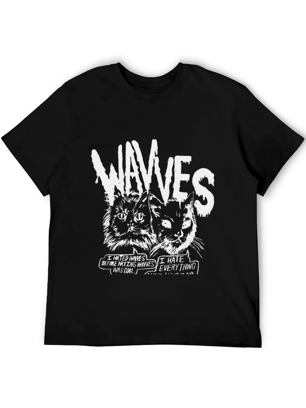 Wavves Cat Graphic T-Shirt