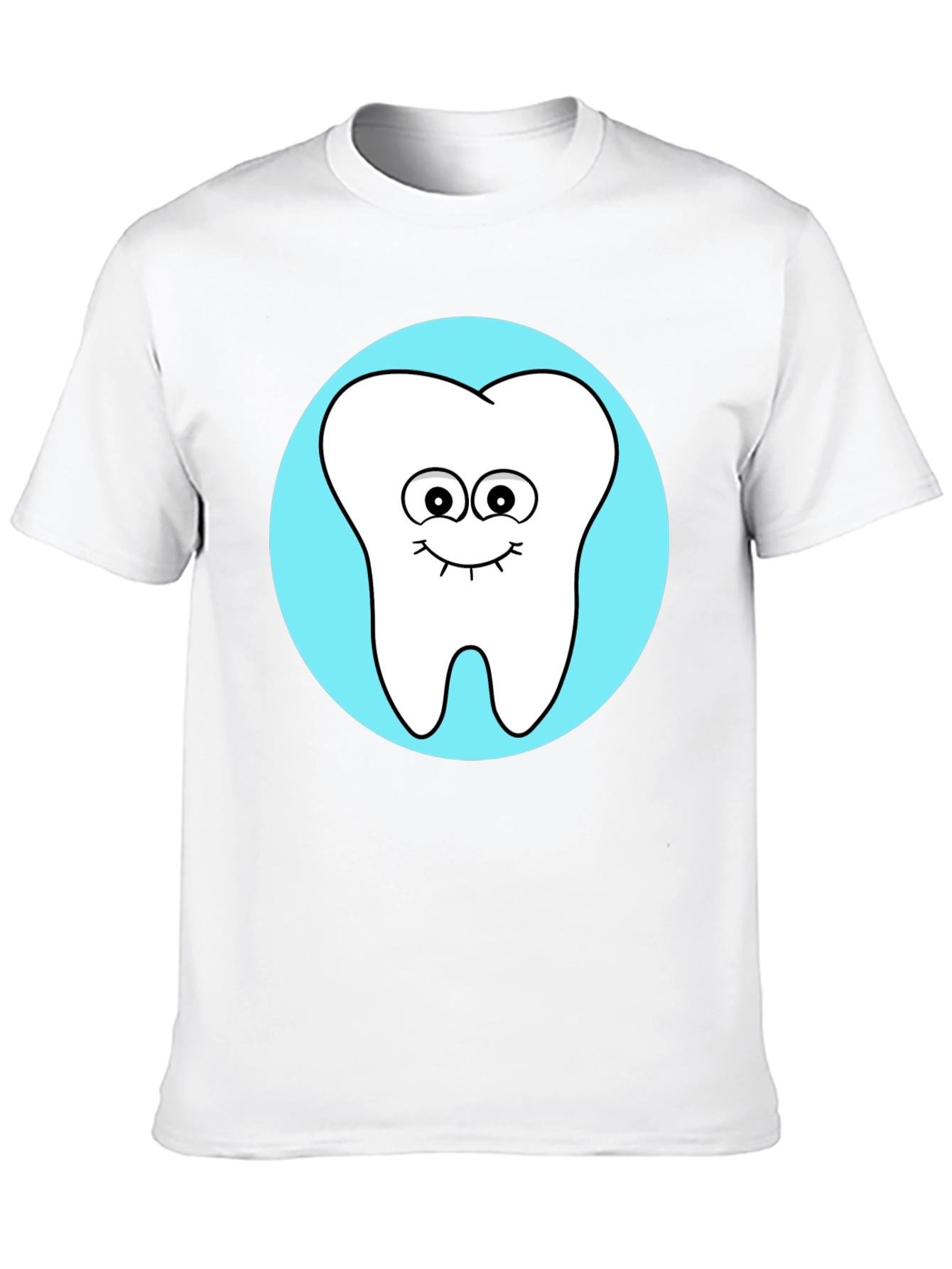 Cute Tooth Graphic Tee - Fun Dentist Shirt