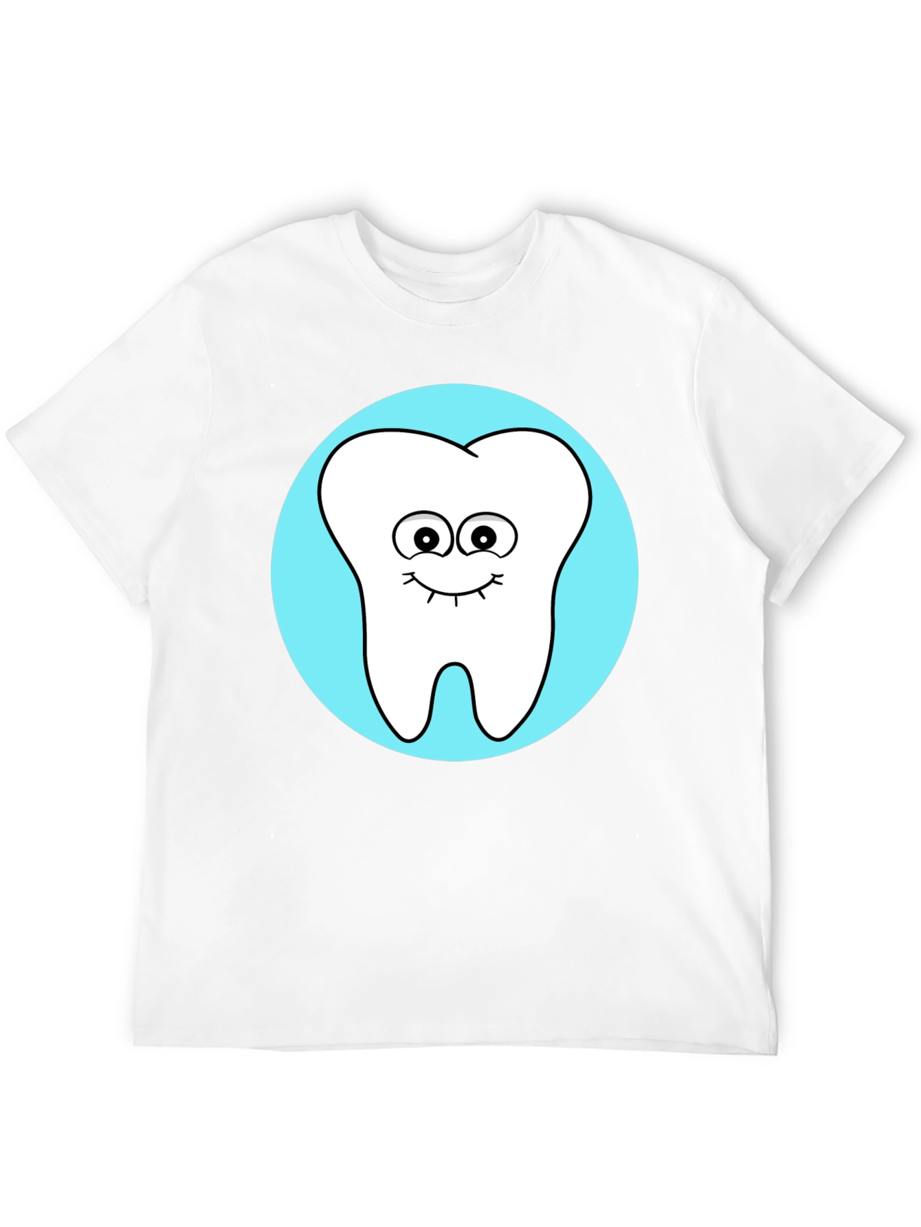 Cute Tooth Graphic Tee - Fun Dentist Shirt