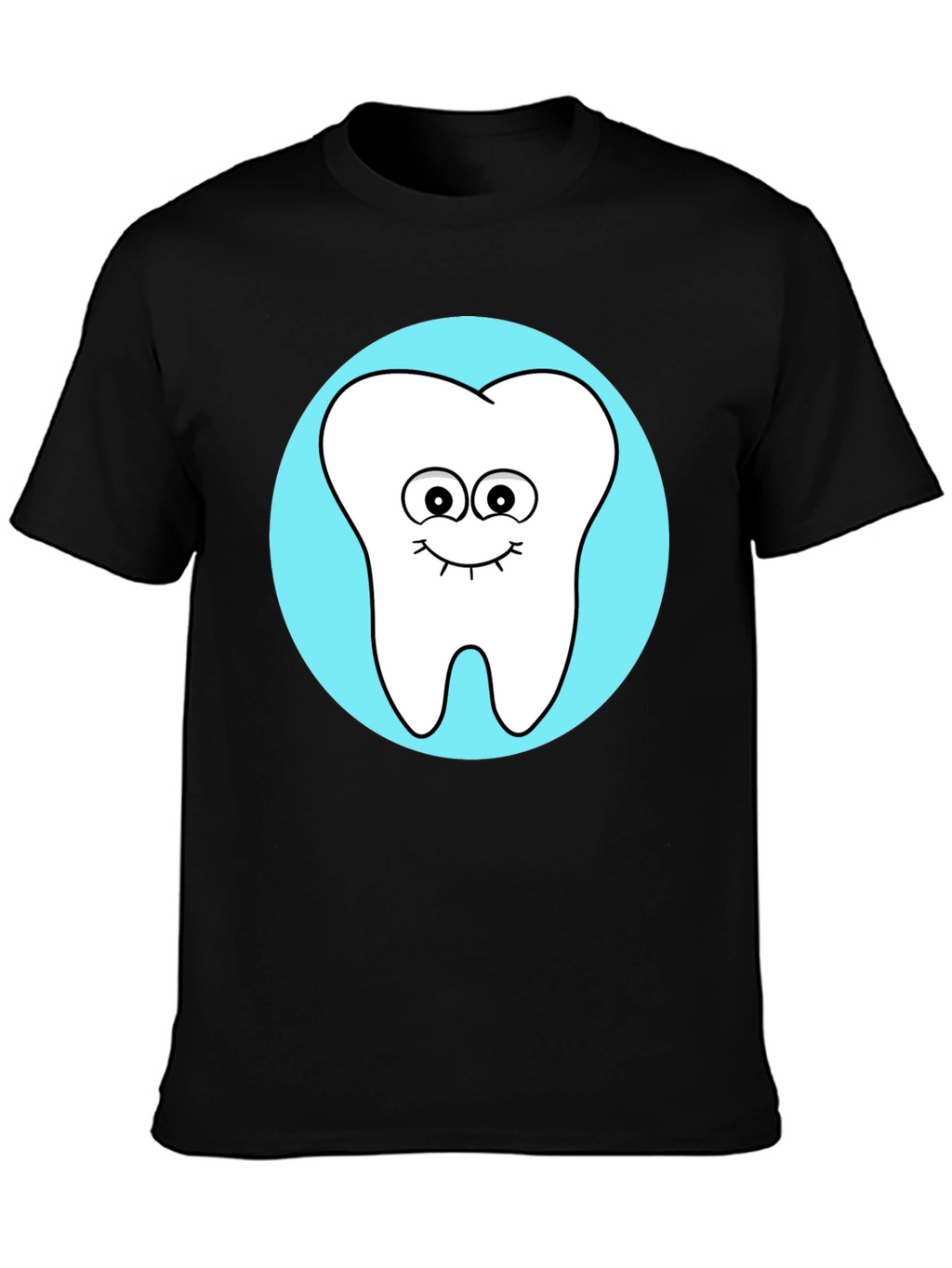 Cute Tooth Graphic Tee - Fun Dentist Shirt