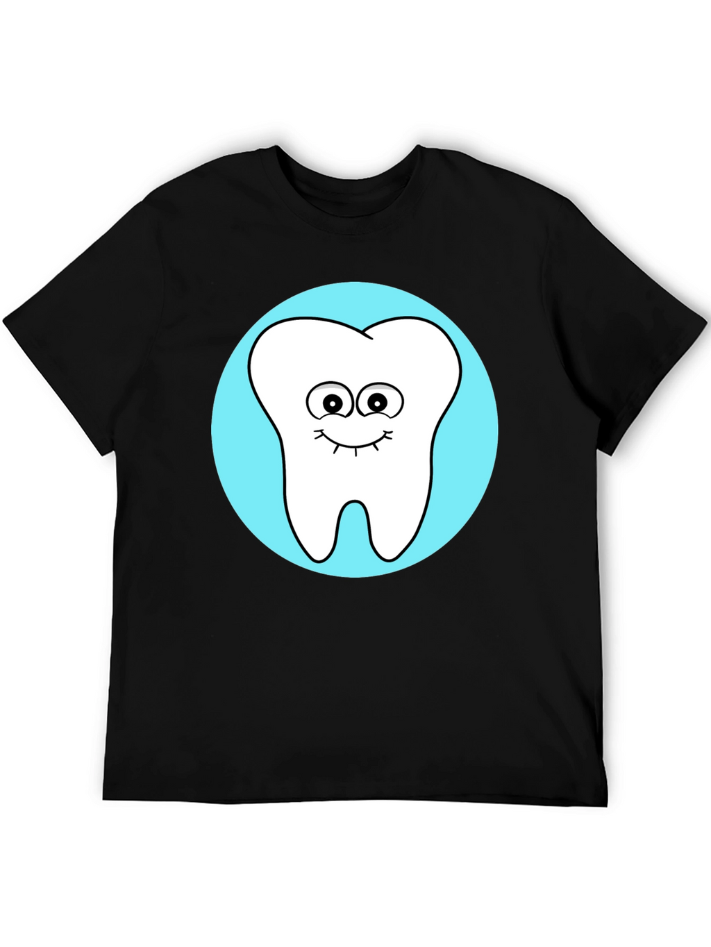 Cute Tooth Graphic Tee - Fun Dentist Shirt
