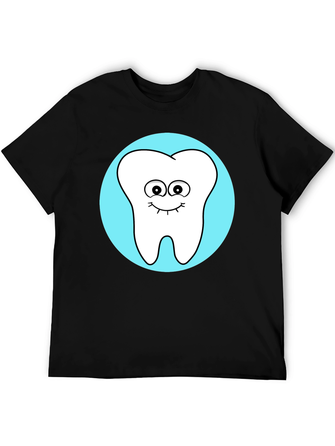 Cute Tooth Graphic Tee - Fun Dentist Shirt