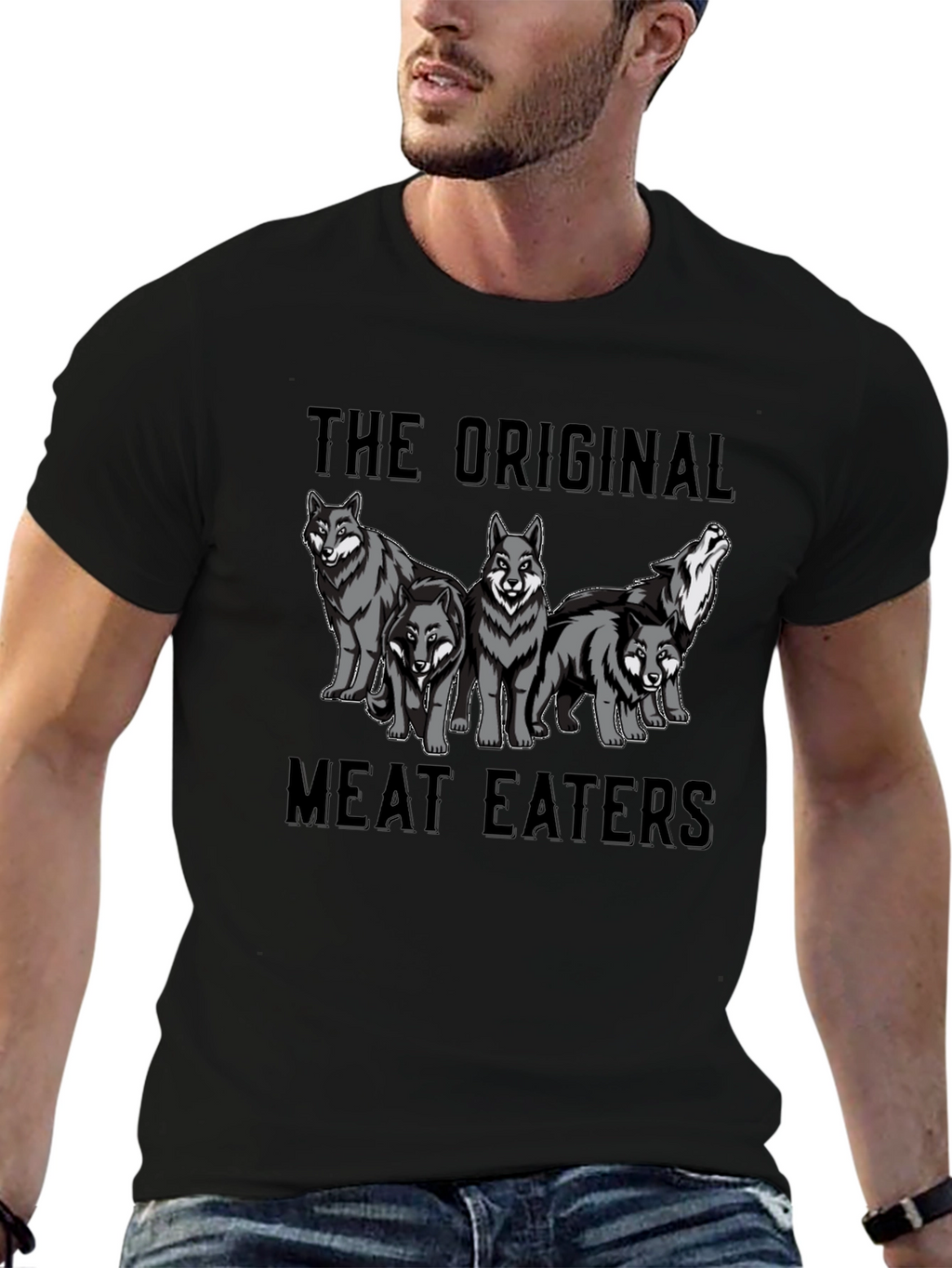 The Original Meat Eaters Wolf Pack Graphic T-Shirt