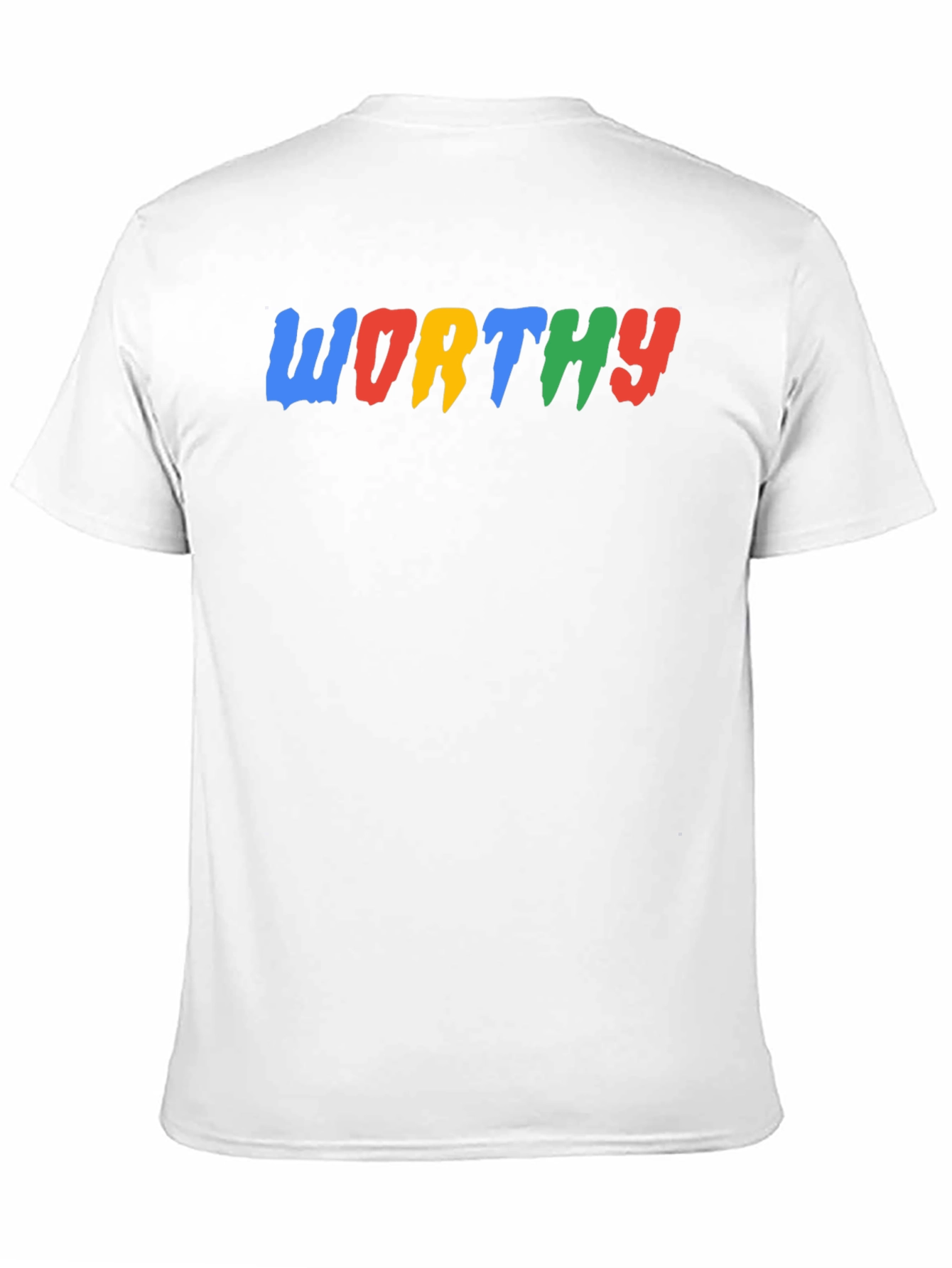 Worthy Graphic Print Black T-Shirt