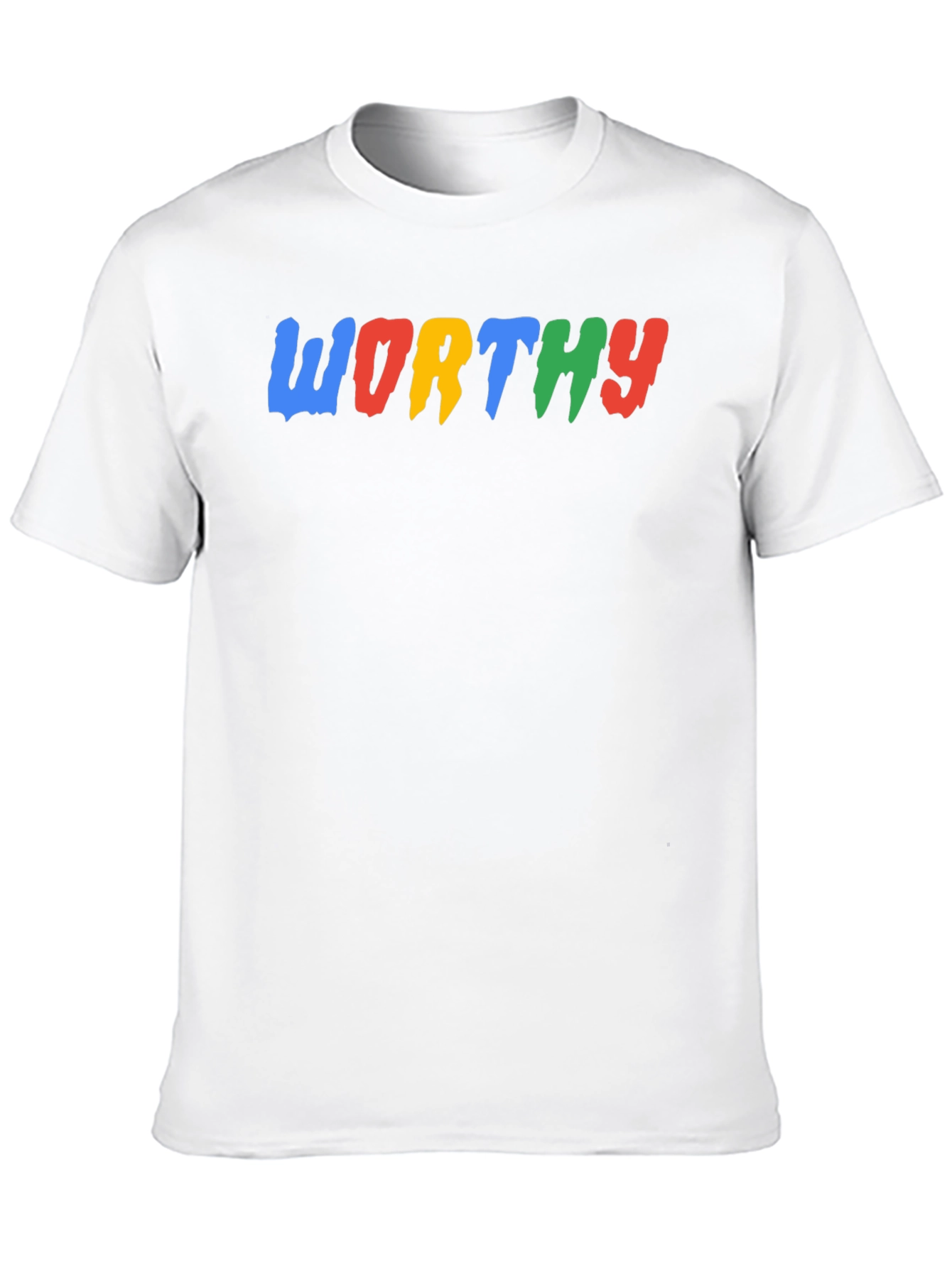 Worthy Graphic Print Black T-Shirt