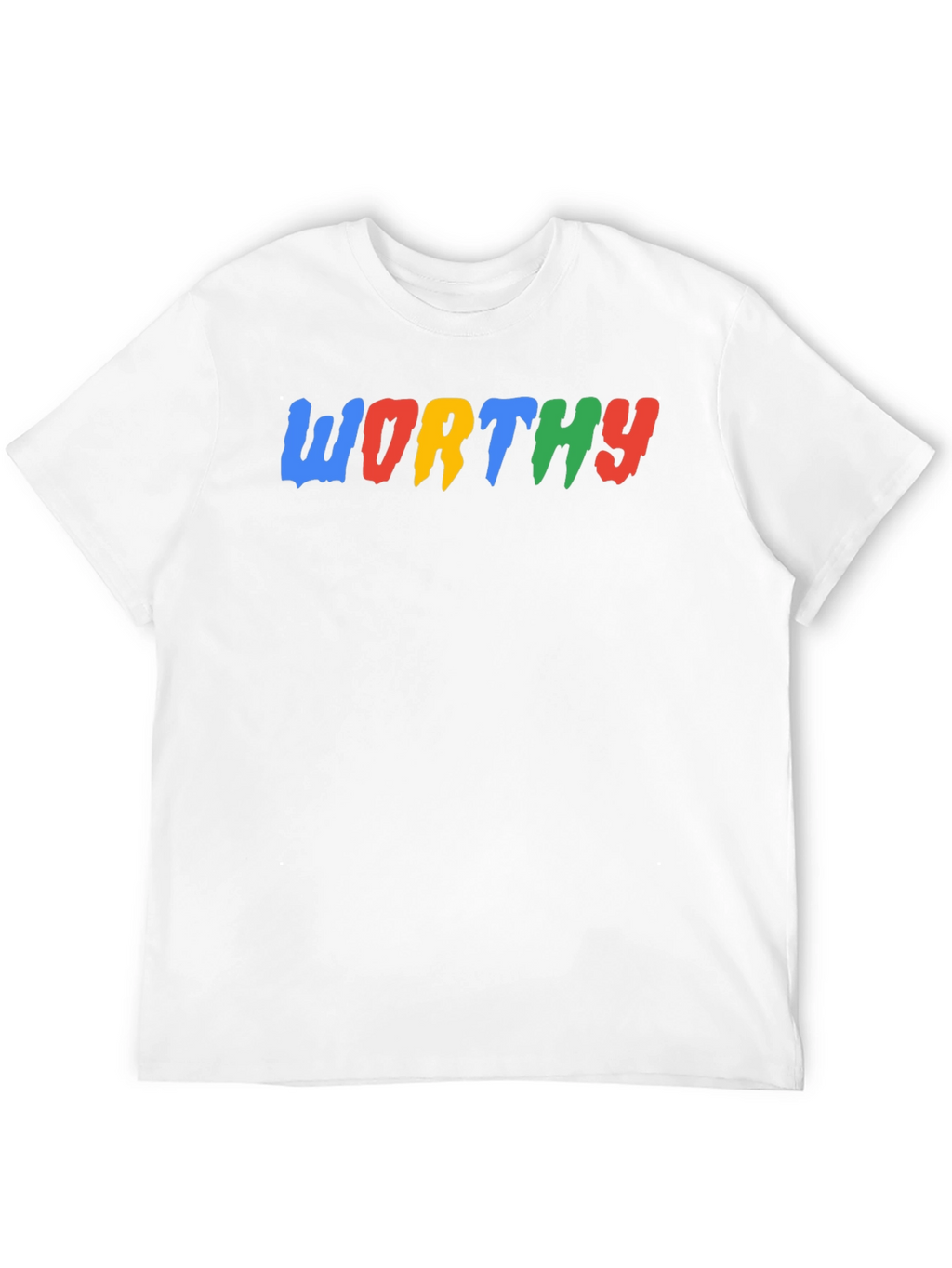 Worthy Graphic Print Black T-Shirt