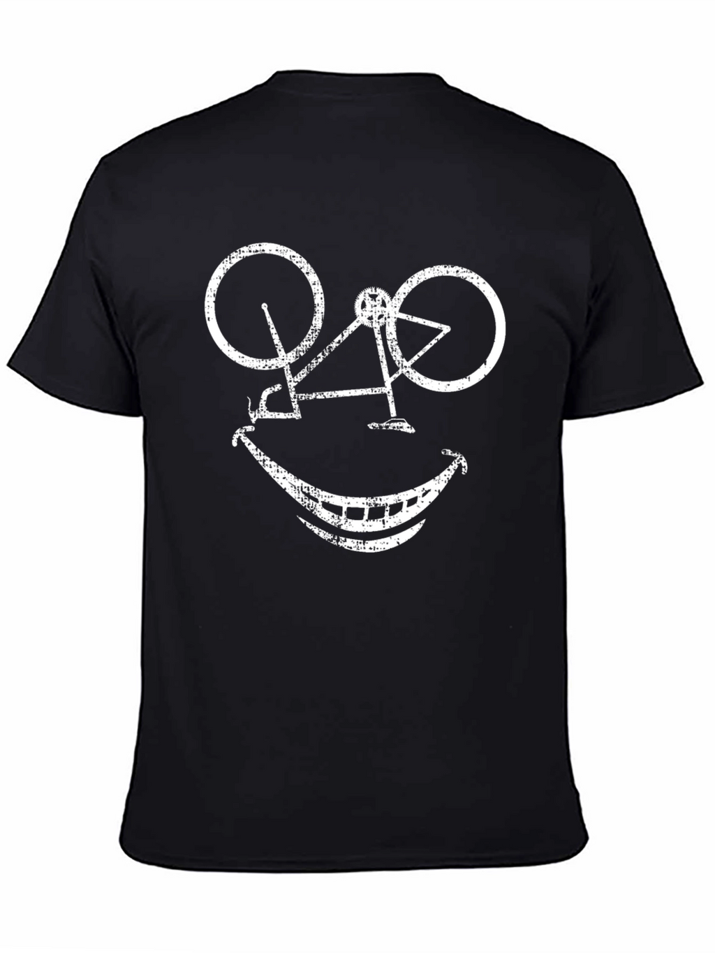 Bike Smile Graphic T-Shirt - Casual Wear