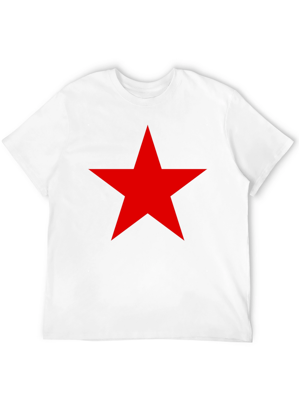 Red Star Black T-Shirt - Classic Style