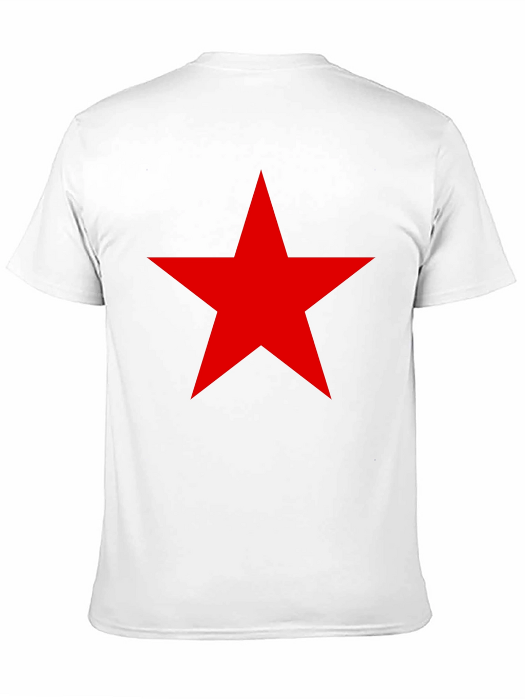 Red Star Black T-Shirt - Classic Style
