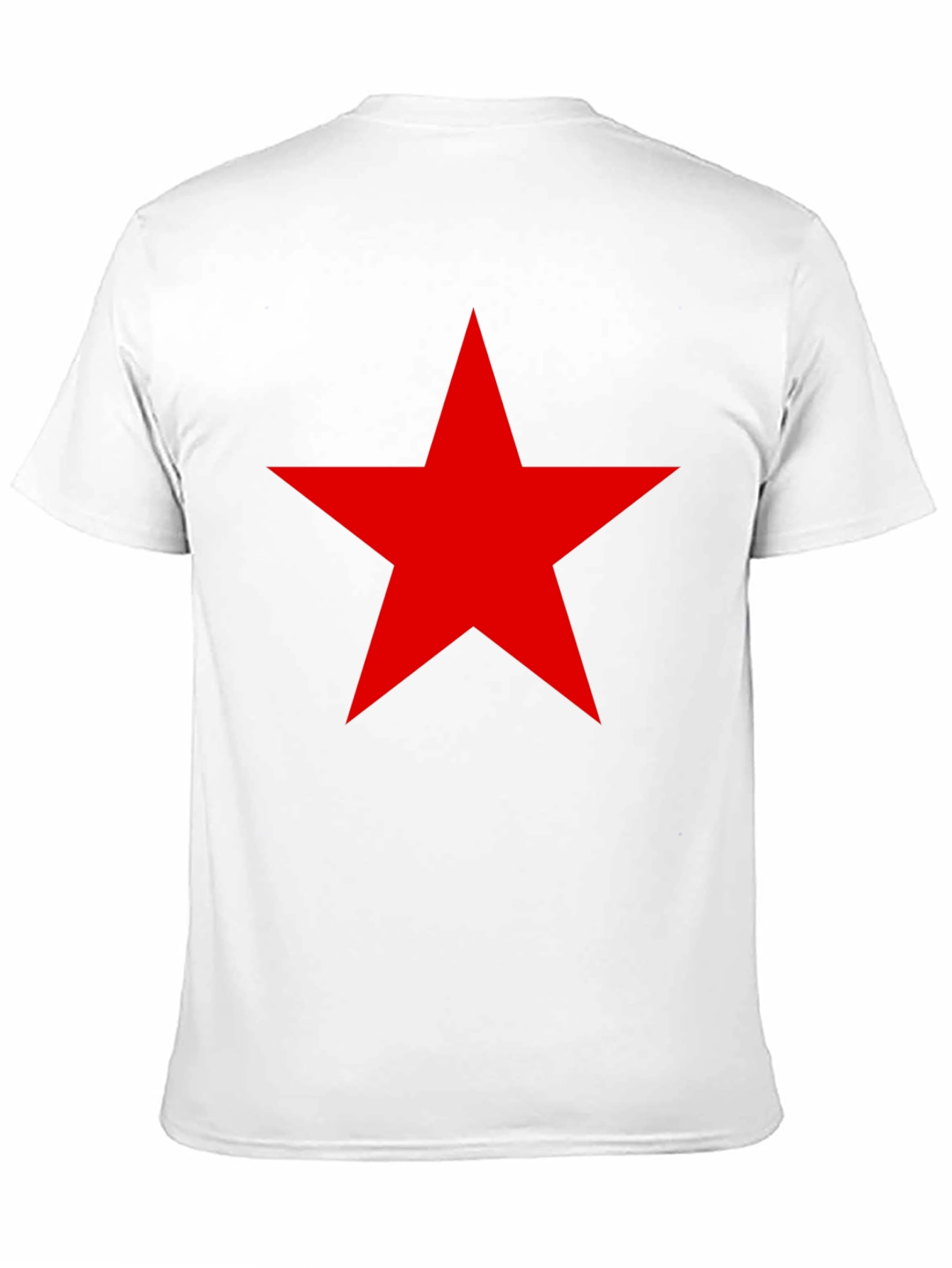 Red Star Black T-Shirt - Classic Style