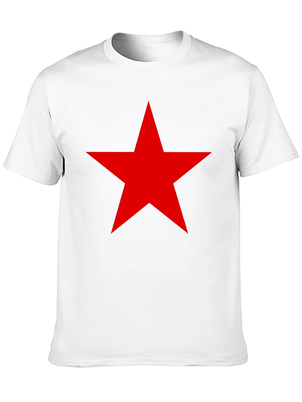Red Star Black T-Shirt - Classic Style