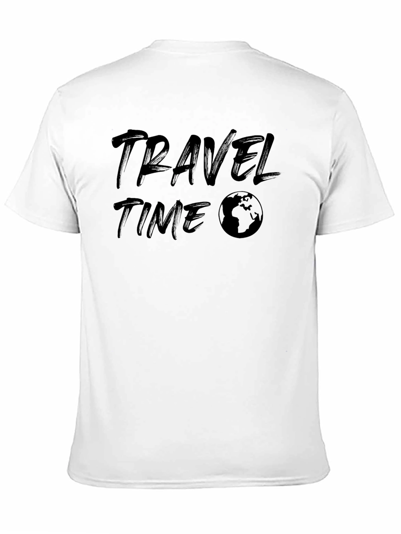 Travel Time Globe Graphic T-Shirt