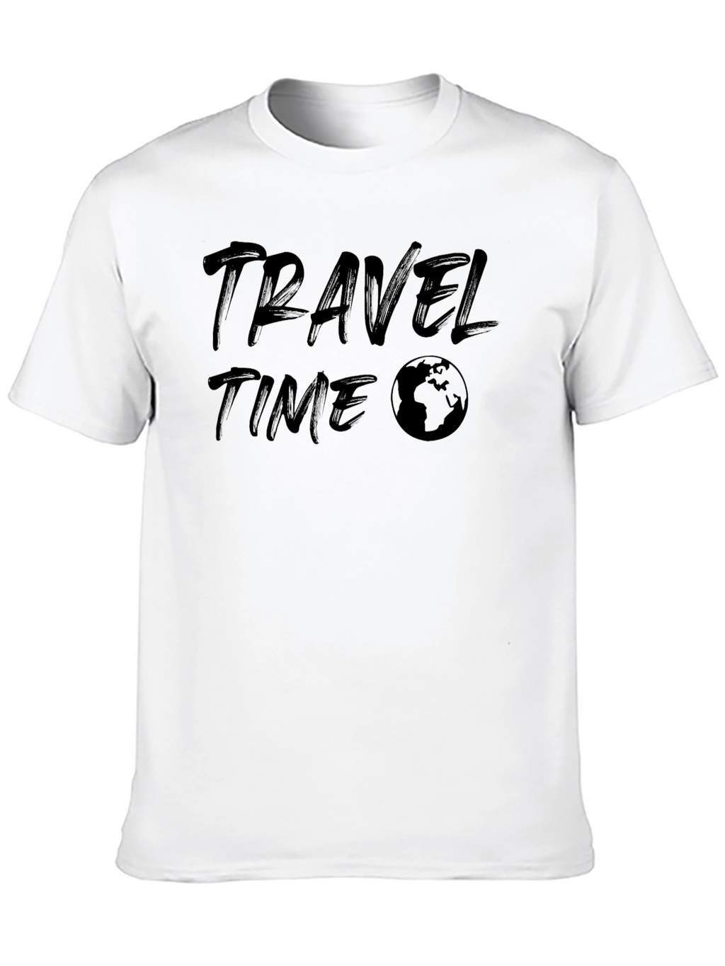 Travel Time Globe Graphic T-Shirt