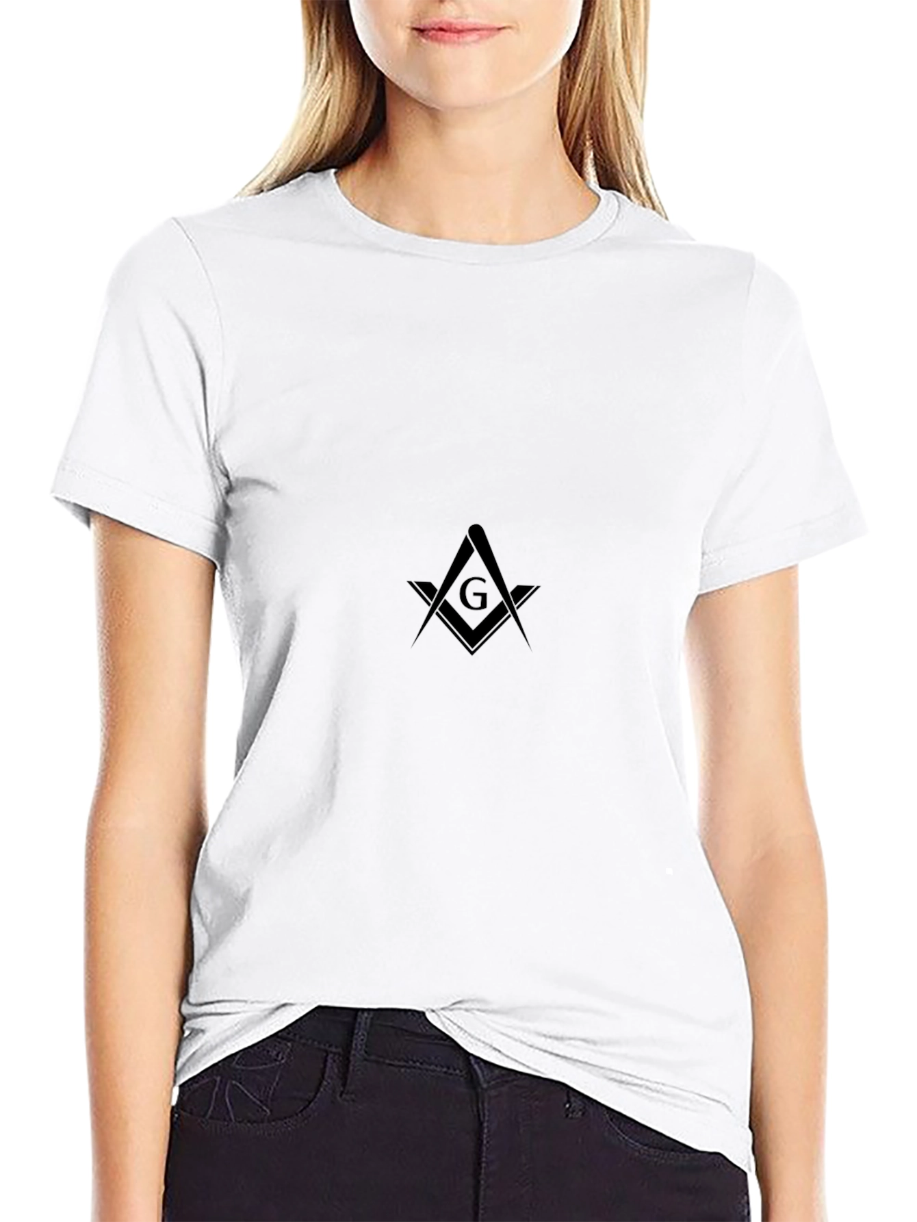 Mens Black Freemason T-Shirt