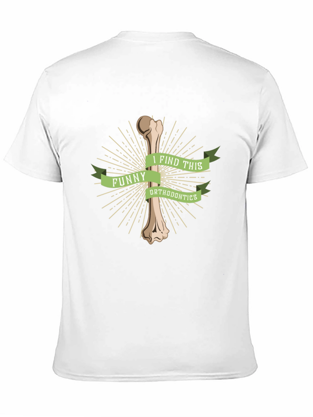 Funny Orthodontics Bone Pun T-Shirt