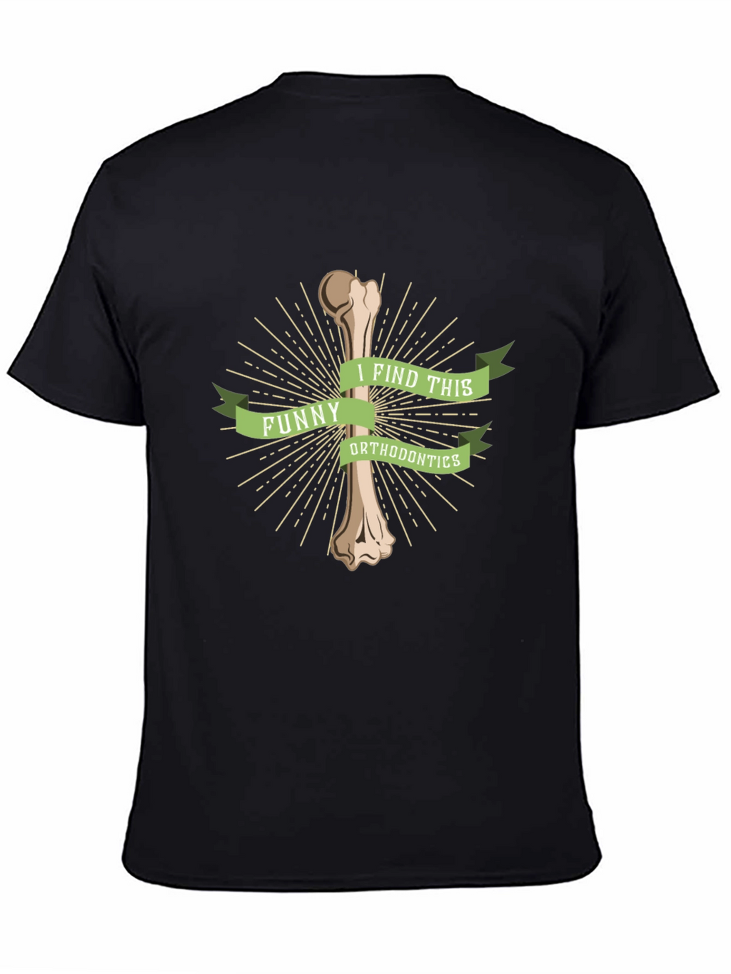 Funny Orthodontics Bone Pun T-Shirt