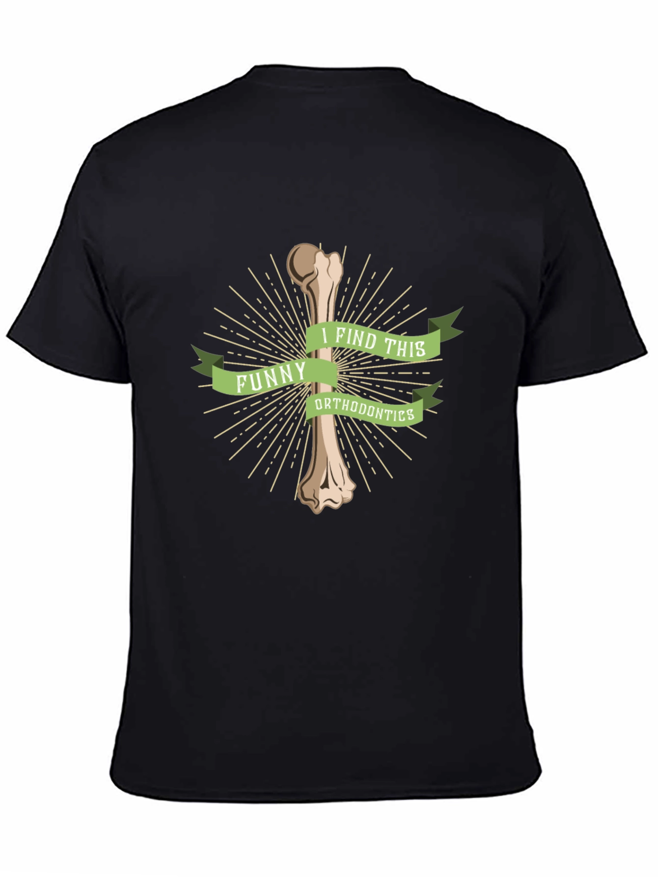 Funny Orthodontics Bone Pun T-Shirt