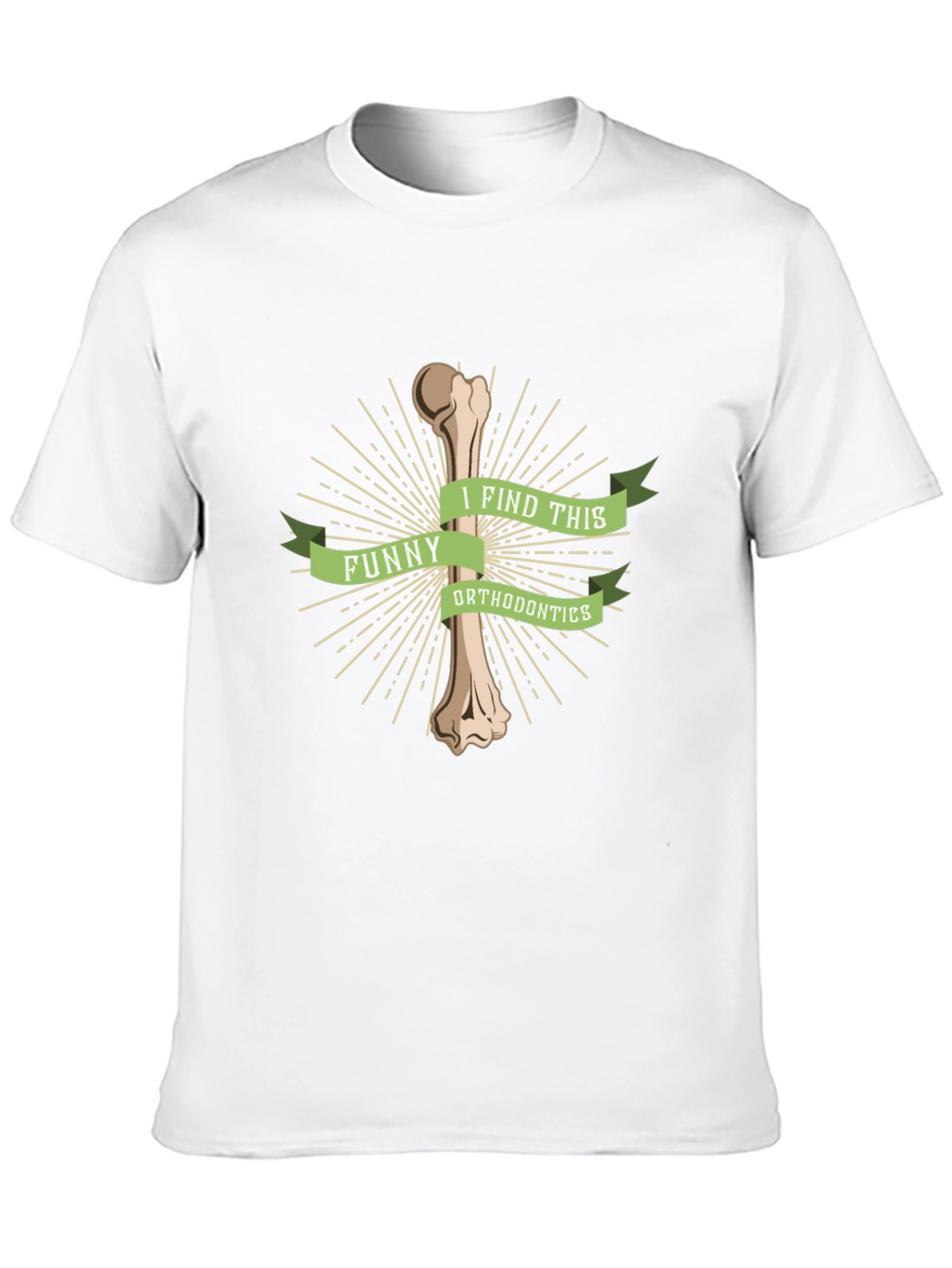 Funny Orthodontics Bone Pun T-Shirt