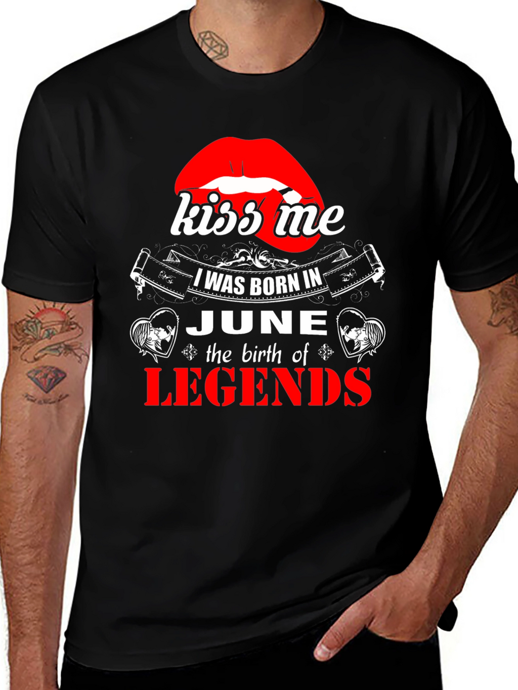 Kiss Me June Legends T-Shirt