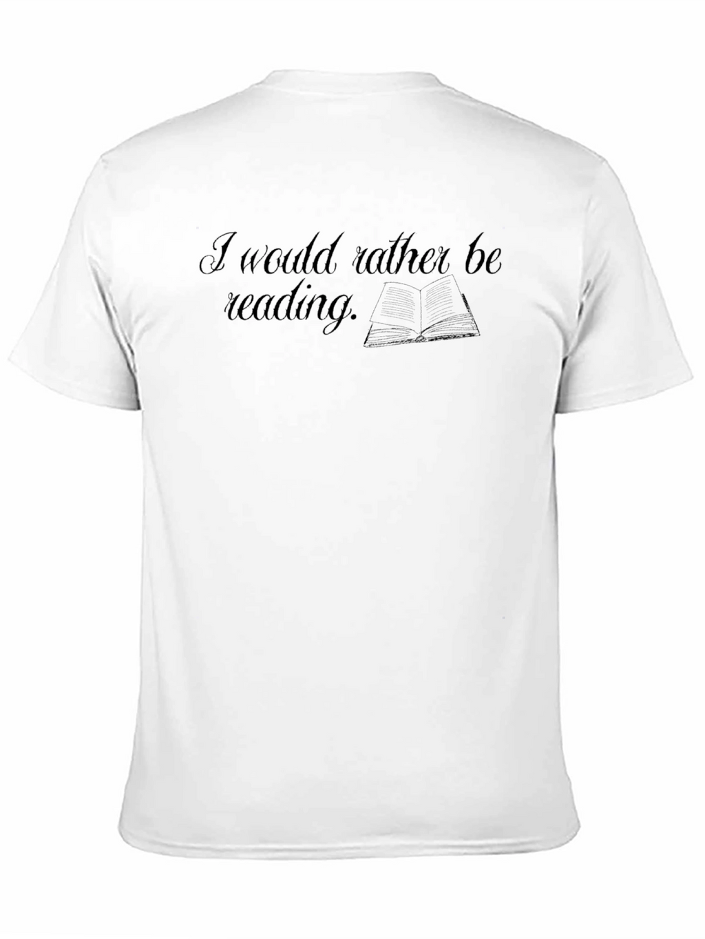 Book Lover Tee: Id Rather Be Reading Shirt