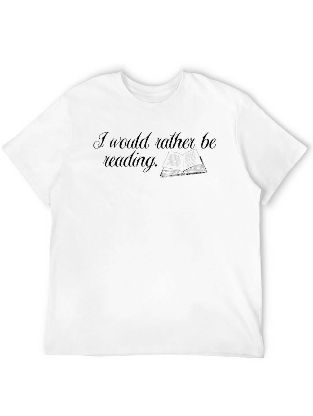 Book Lover Tee: Id Rather Be Reading Shirt