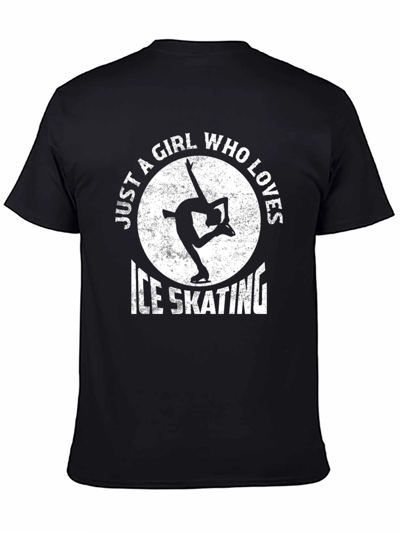 Ice Skating Girls T-Shirt: Just a Girl Who Loves Ice Skating