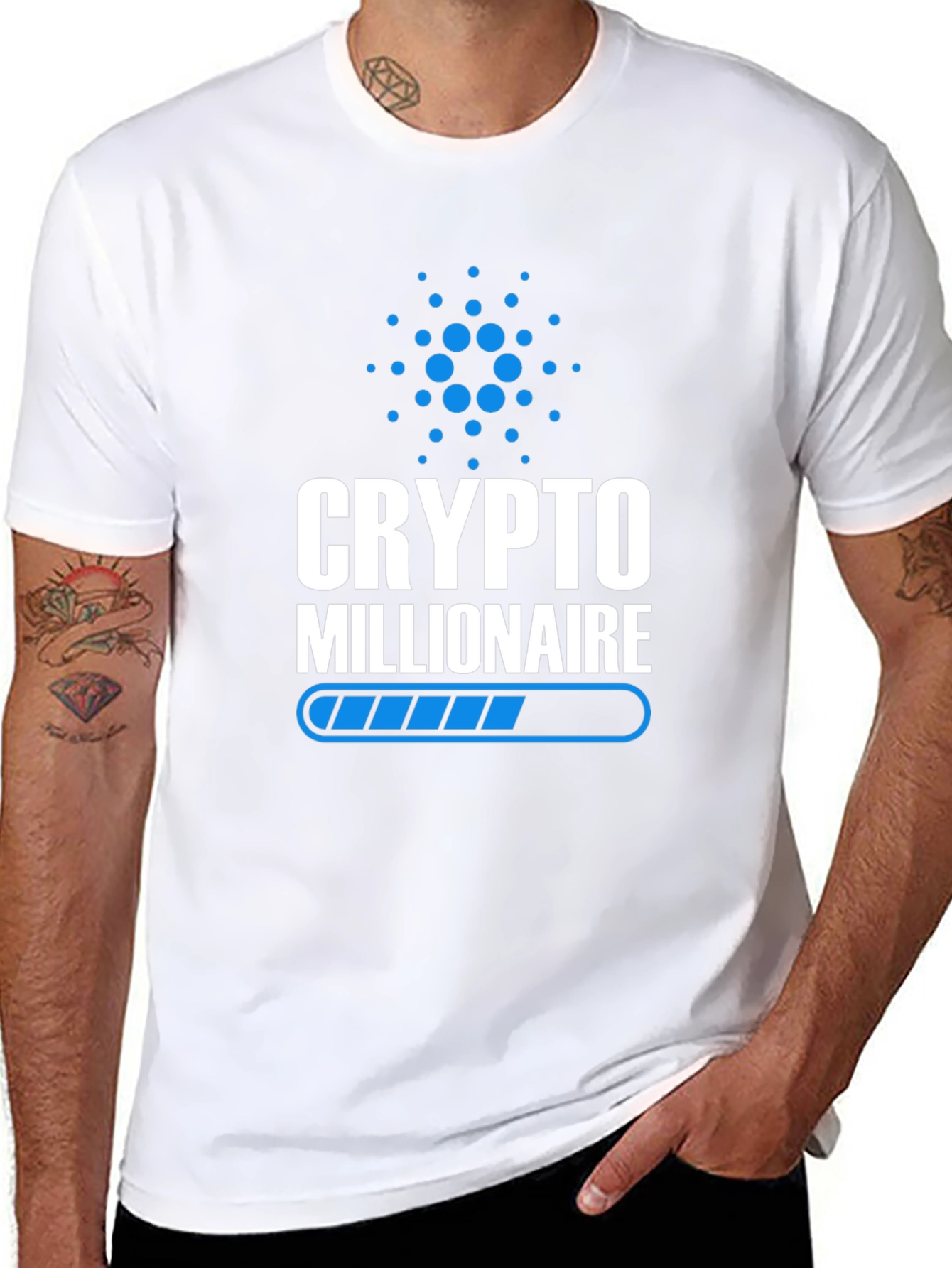 Crypto Millionaire T-Shirt - Cardano ADA Hodler
