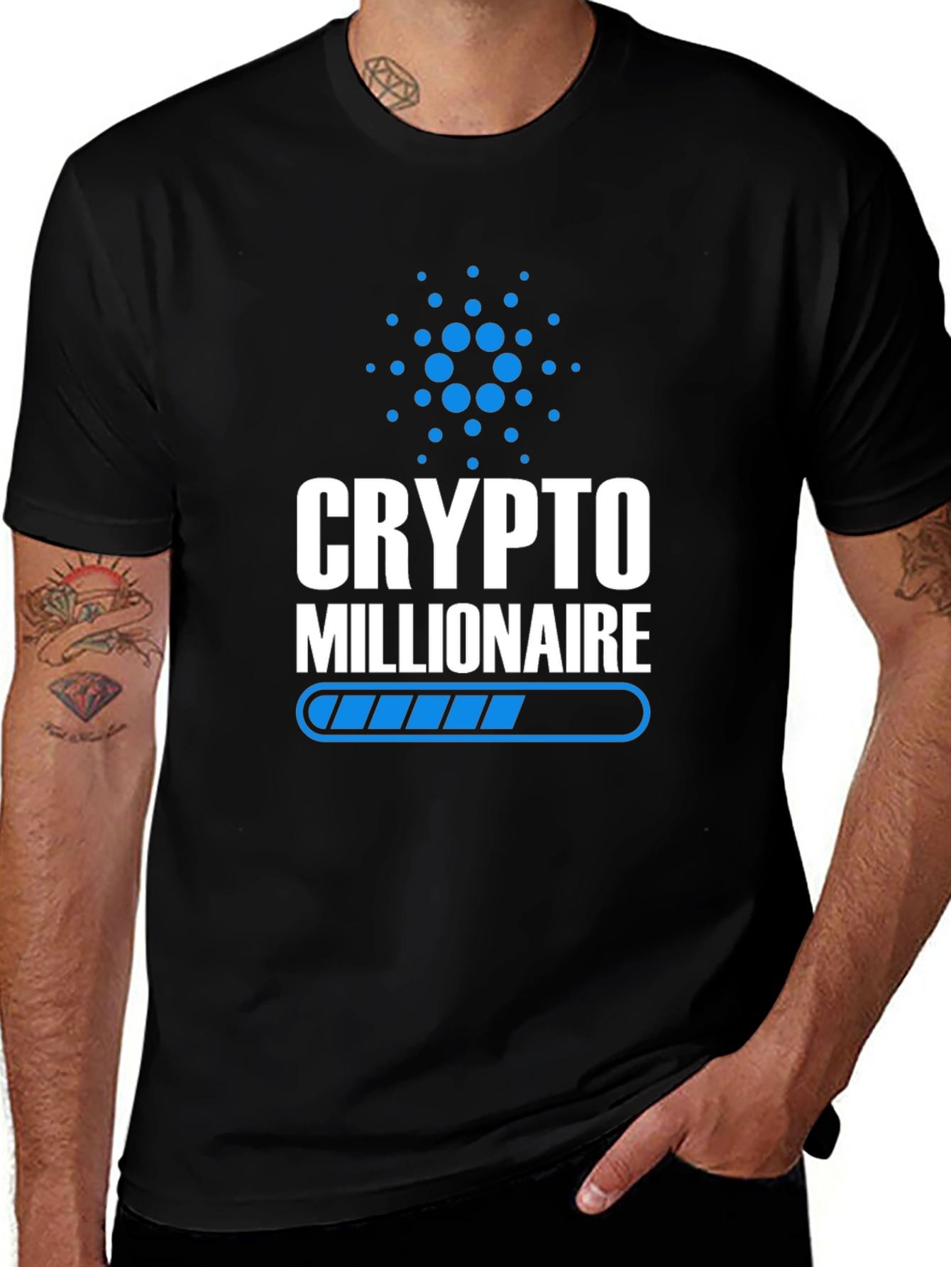Crypto Millionaire T-Shirt - Cardano ADA Hodler