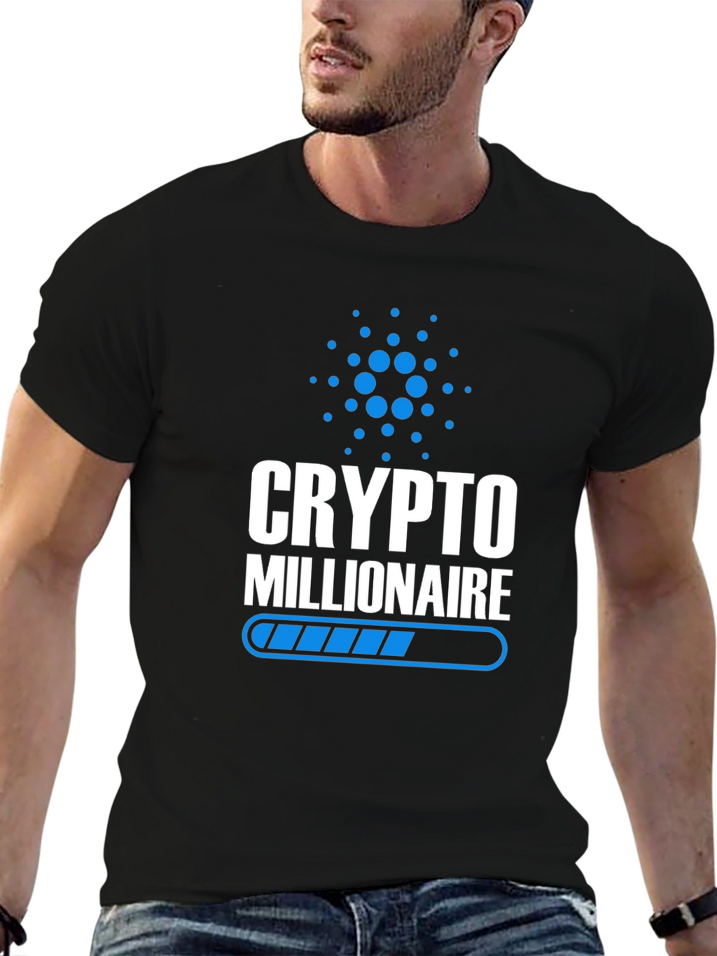 Crypto Millionaire T-Shirt - Cardano ADA Hodler