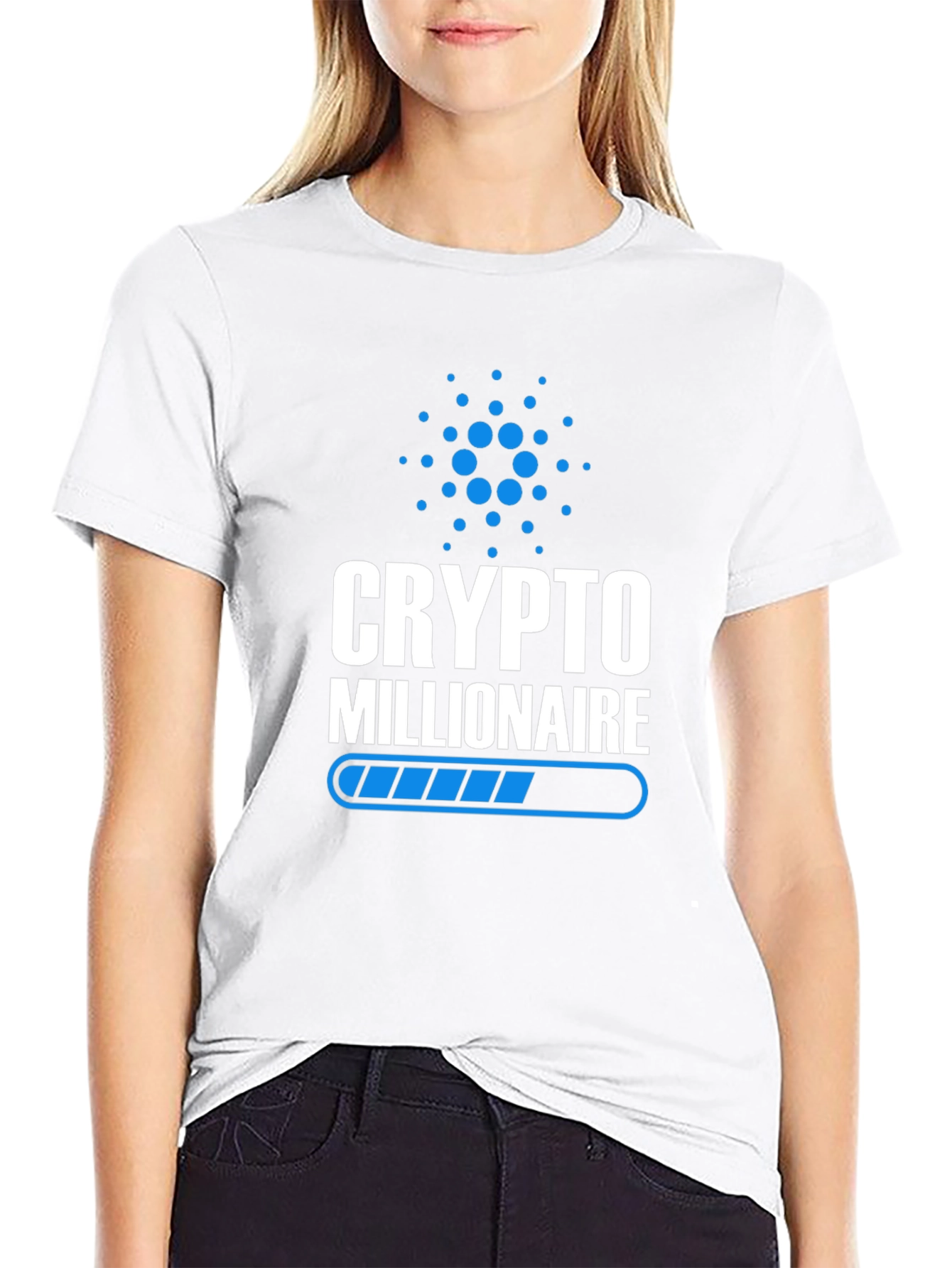 Crypto Millionaire T-Shirt - Cardano ADA Hodler