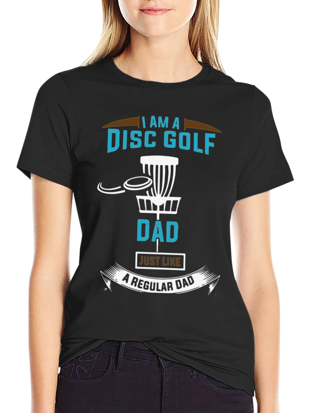 Disc Golf Dad Tee - Funny Disc Golfing Shirt