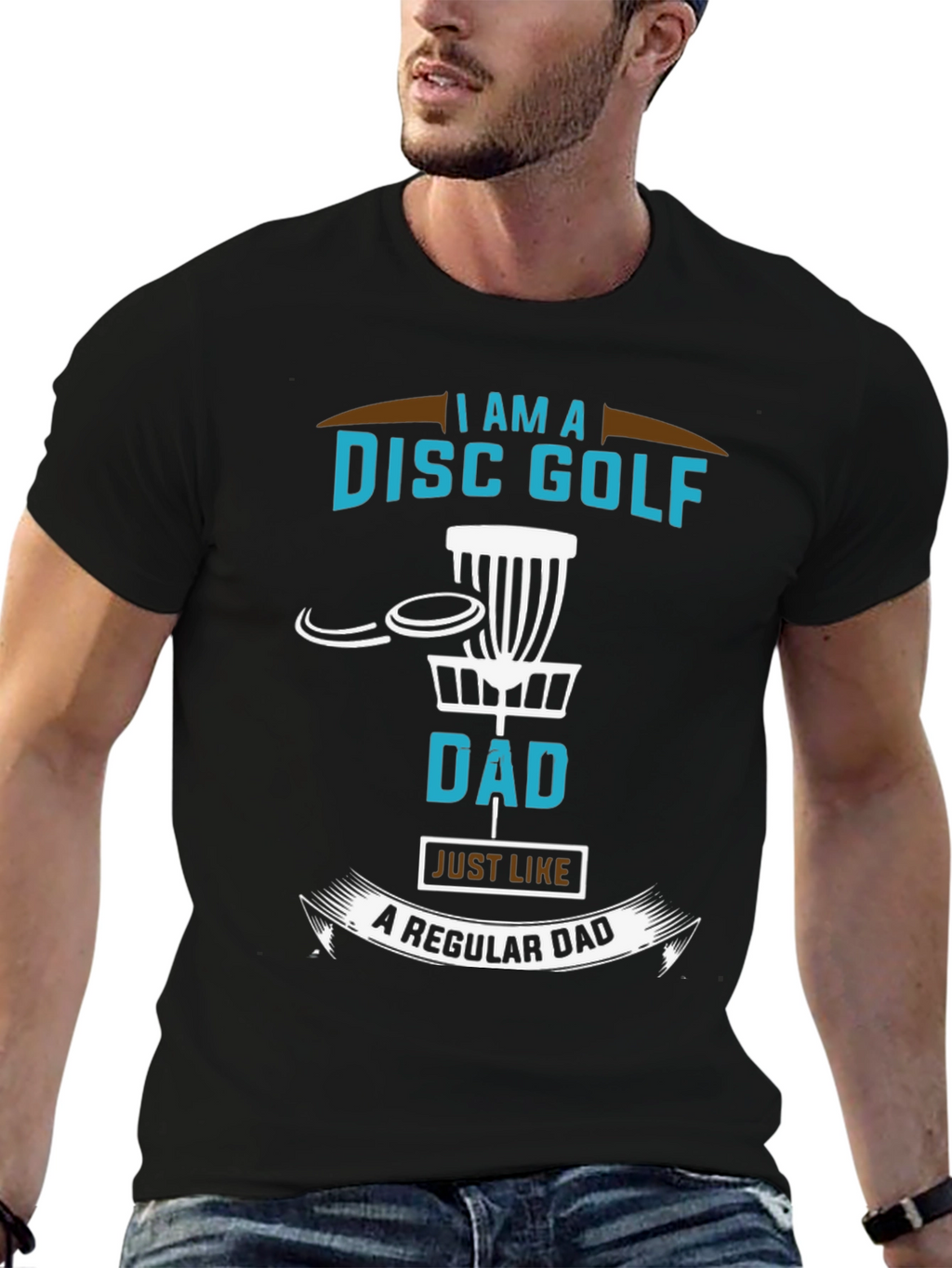 Disc Golf Dad Tee - Funny Disc Golfing Shirt