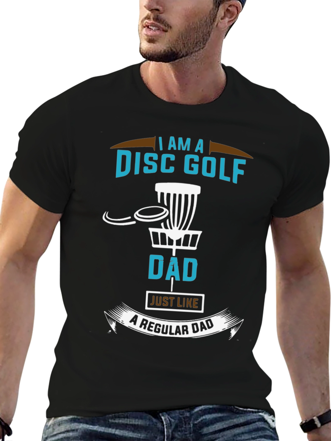 Disc Golf Dad Tee - Funny Disc Golfing Shirt
