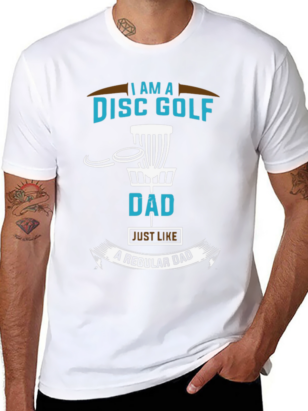 Disc Golf Dad Tee - Funny Disc Golfing Shirt