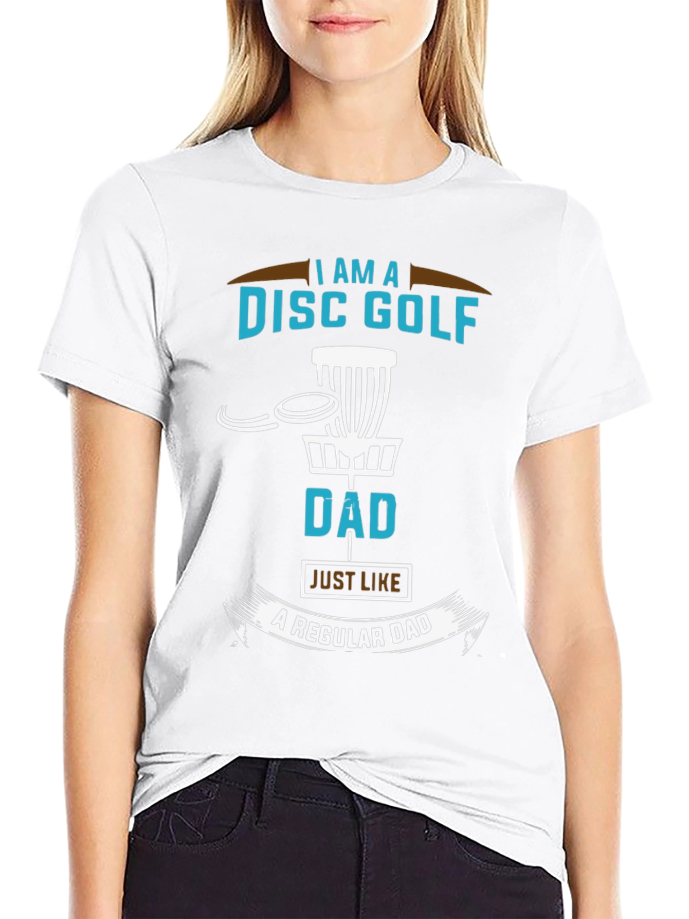 Disc Golf Dad Tee - Funny Disc Golfing Shirt