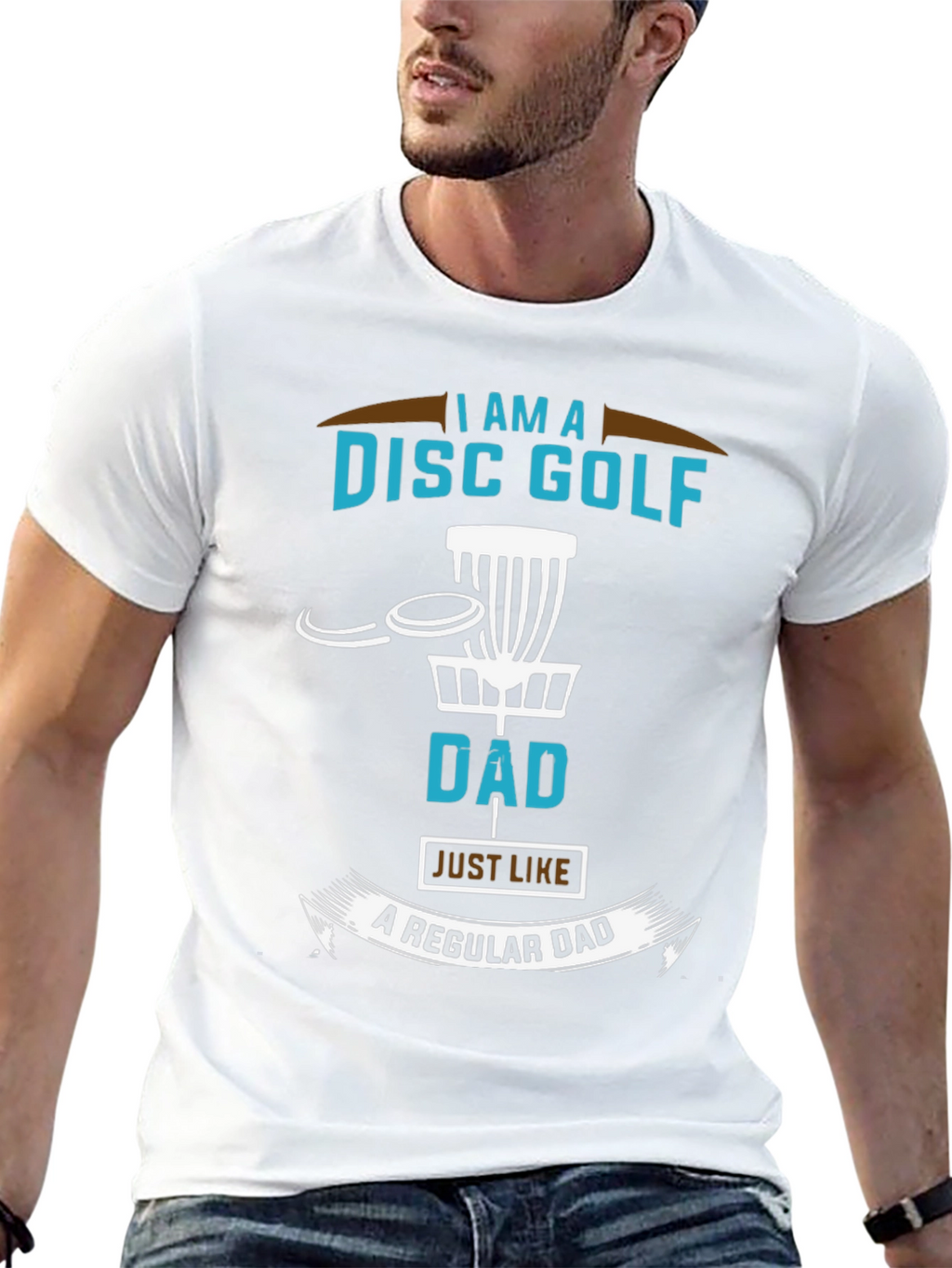 Disc Golf Dad Tee - Funny Disc Golfing Shirt