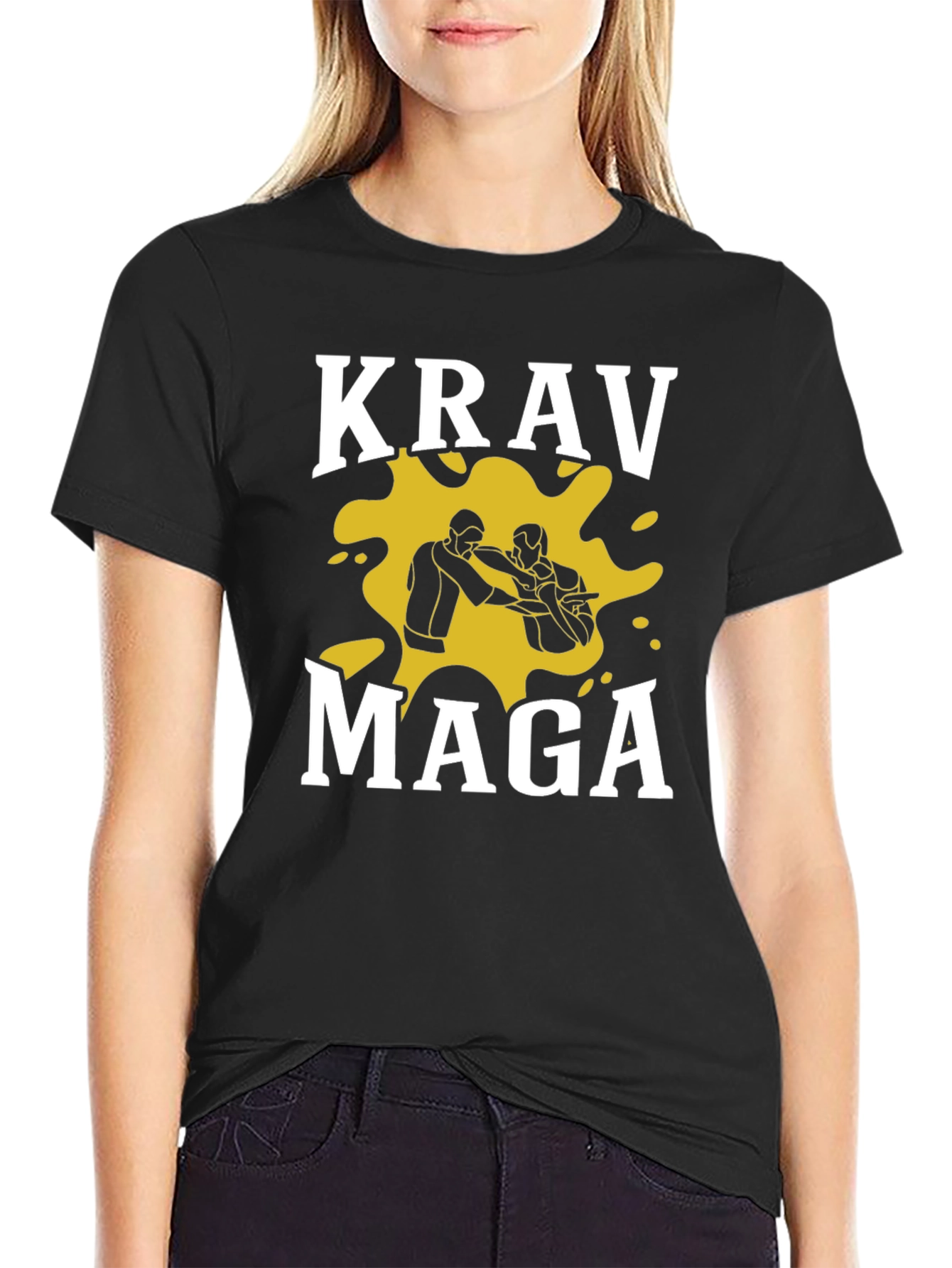 Krav Maga Graphic T-Shirt - Martial Arts Training Tee