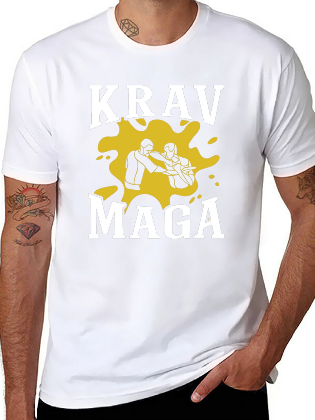 Krav Maga Graphic T-Shirt - Martial Arts Training Tee