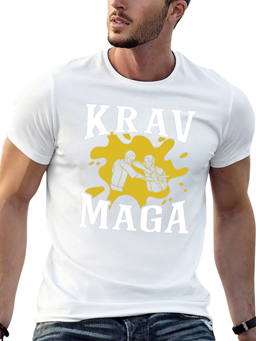 Krav Maga Graphic T-Shirt - Martial Arts Training Tee