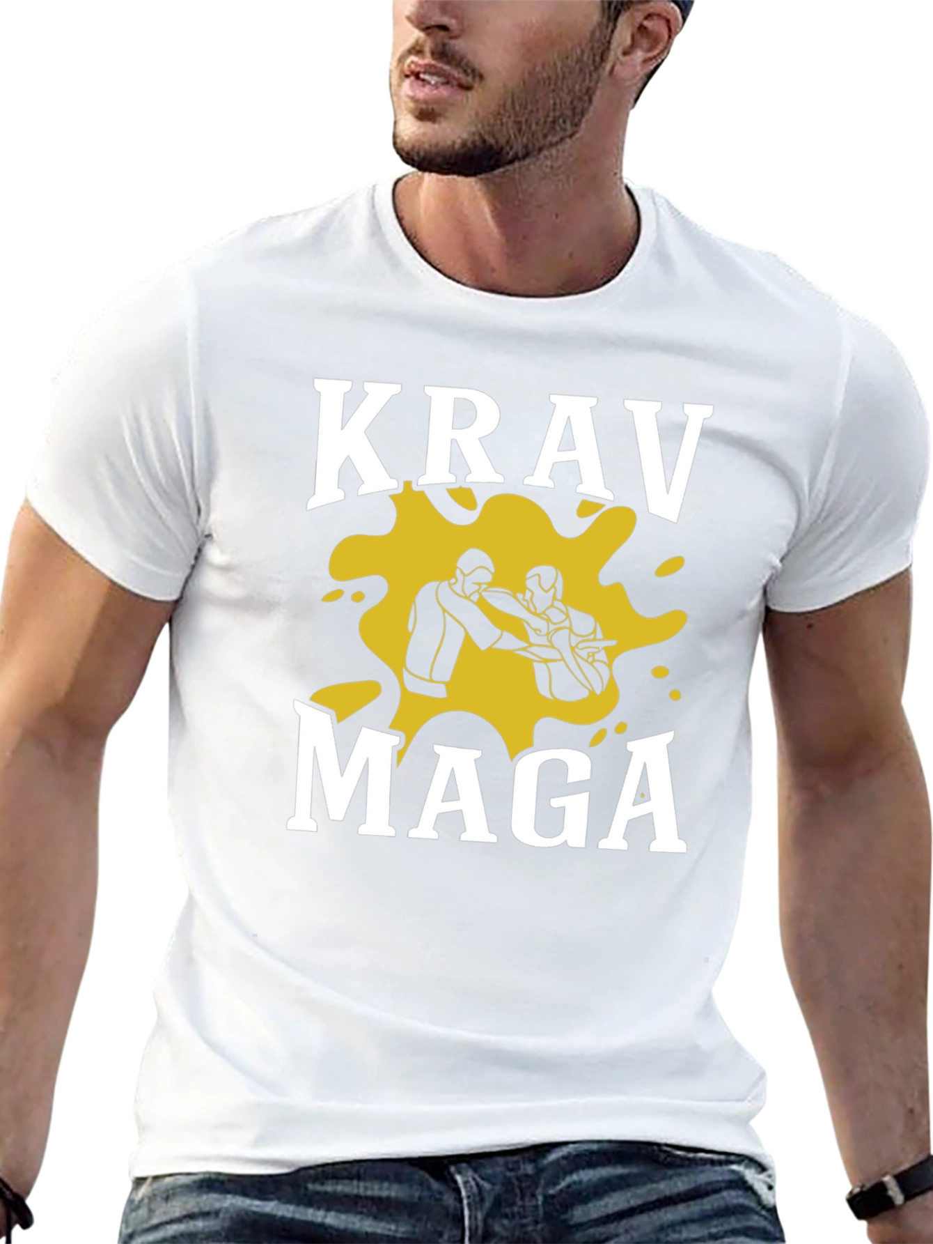 Krav Maga Graphic T-Shirt - Martial Arts Training Tee