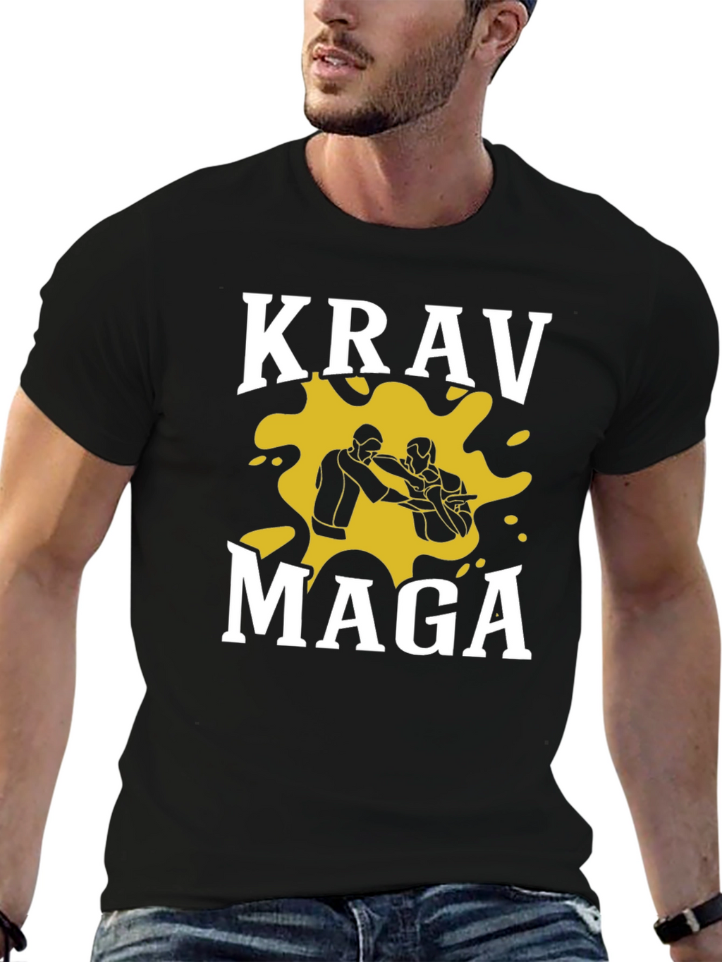 Krav Maga Graphic T-Shirt - Martial Arts Training Tee