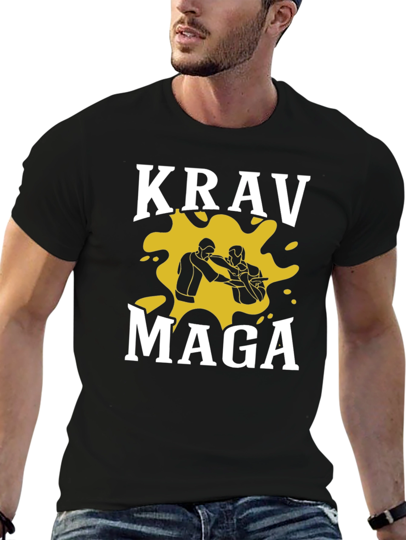 Krav Maga Graphic T-Shirt - Martial Arts Training Tee