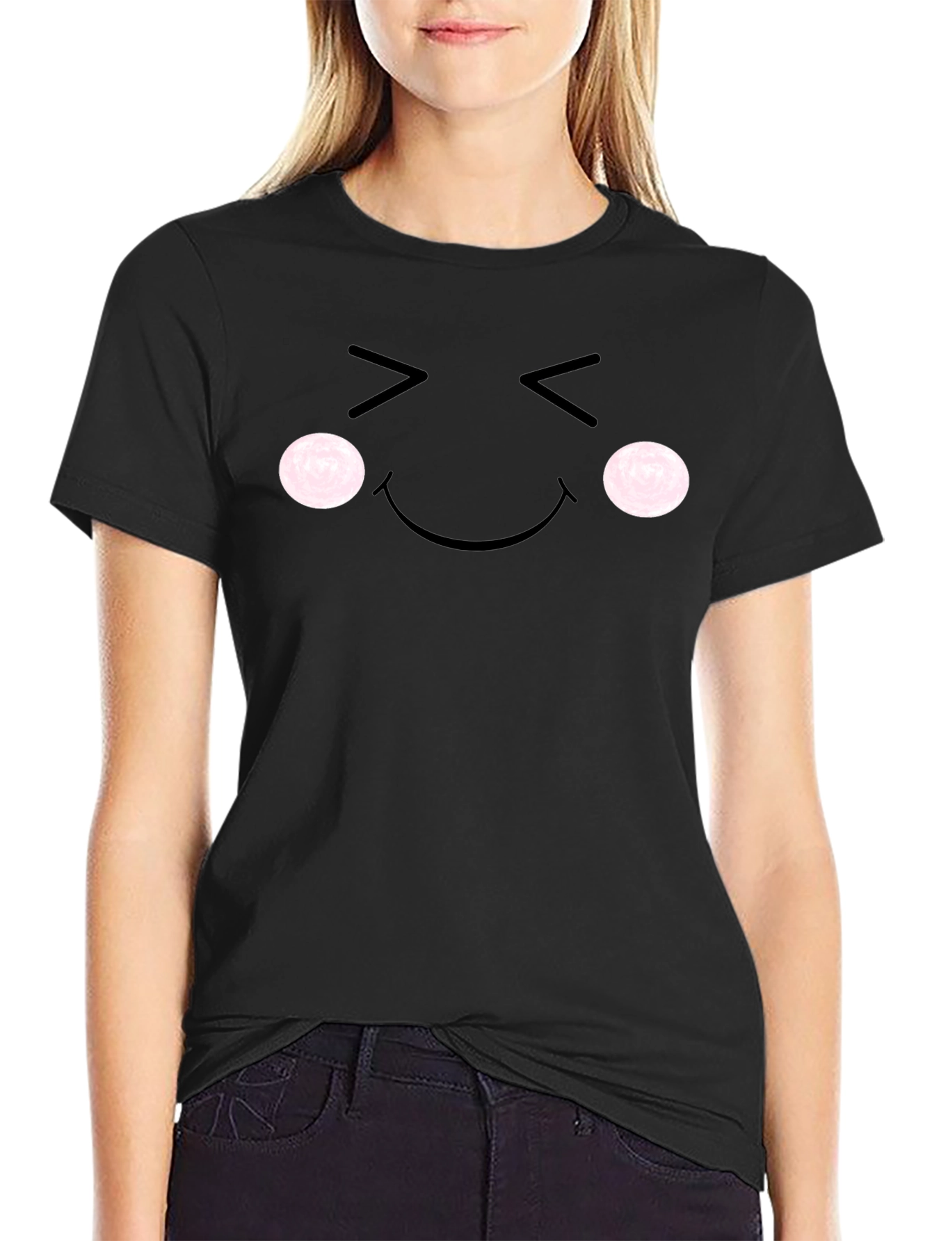 Kawaii Emoji Tee - Express Your Happy Side!