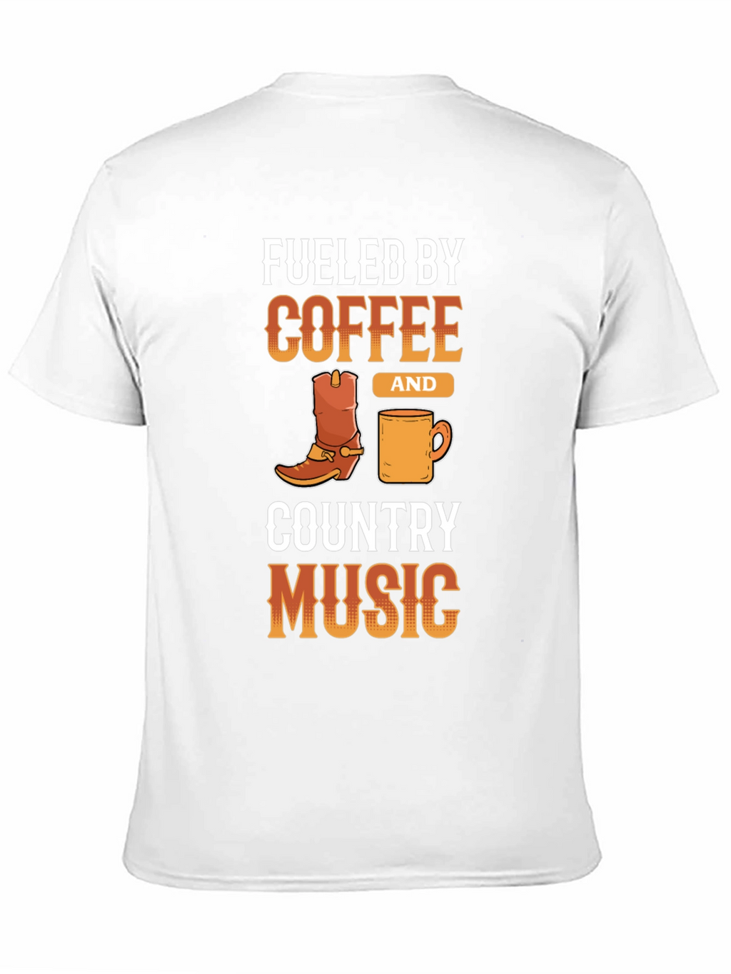 Fueled By Coffee & Country Music Graphic Tee