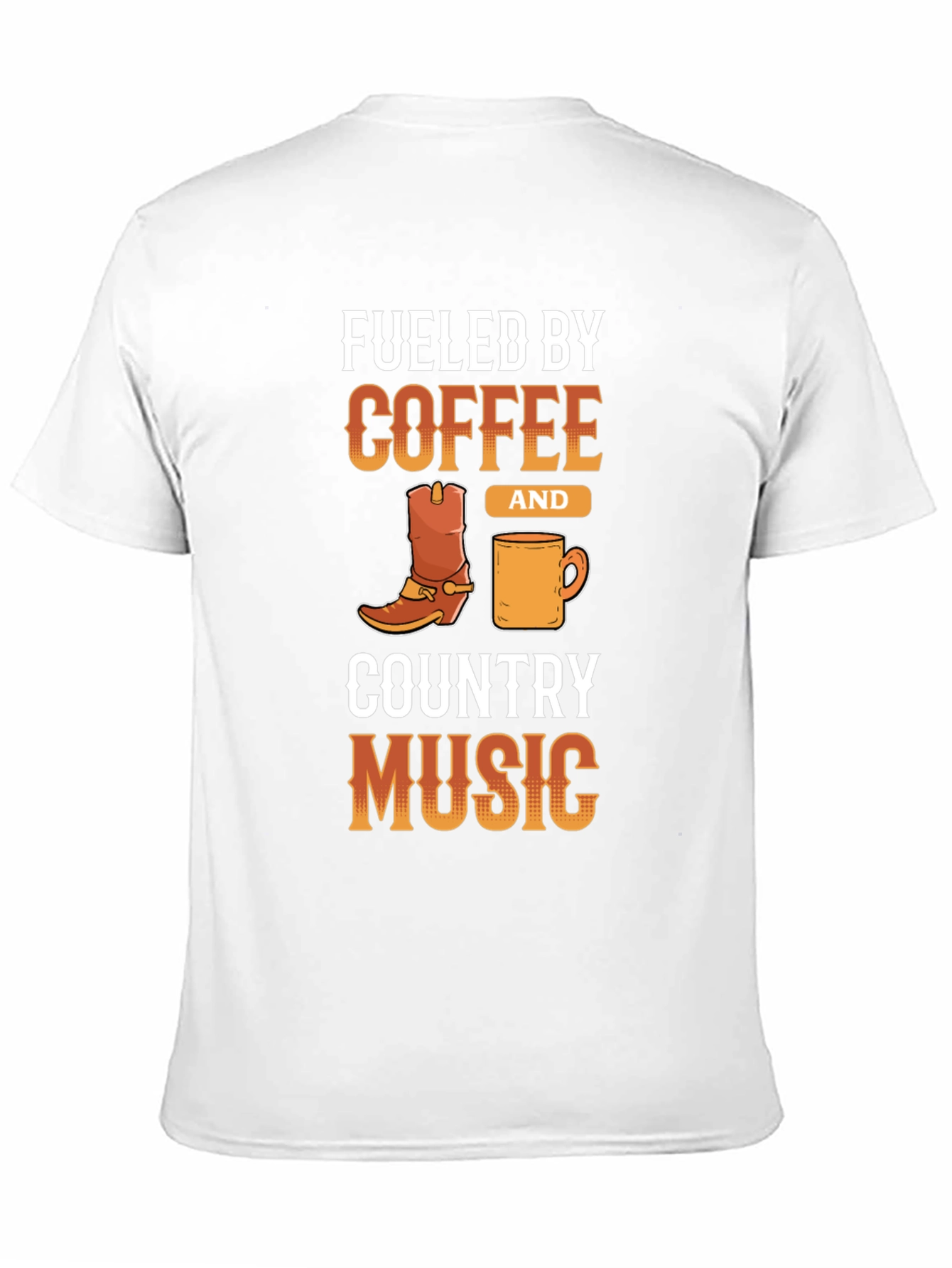 Fueled By Coffee & Country Music Graphic Tee