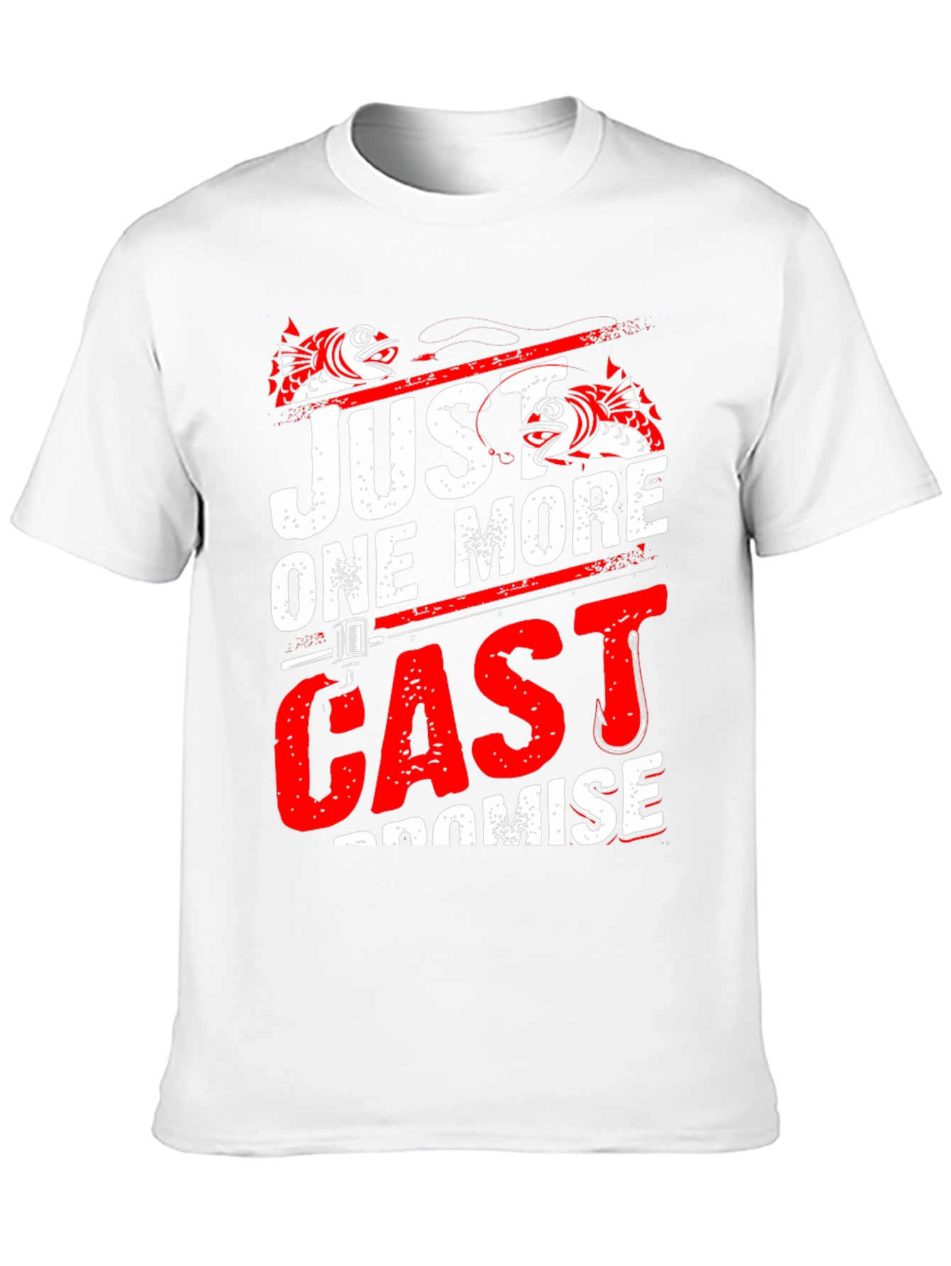 Fishing T-Shirt: Just One More Cast Promise