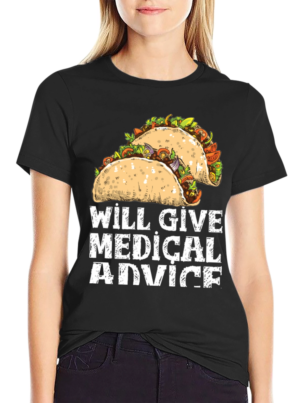 Will Give Medical Advice Tacos Graphic Tee